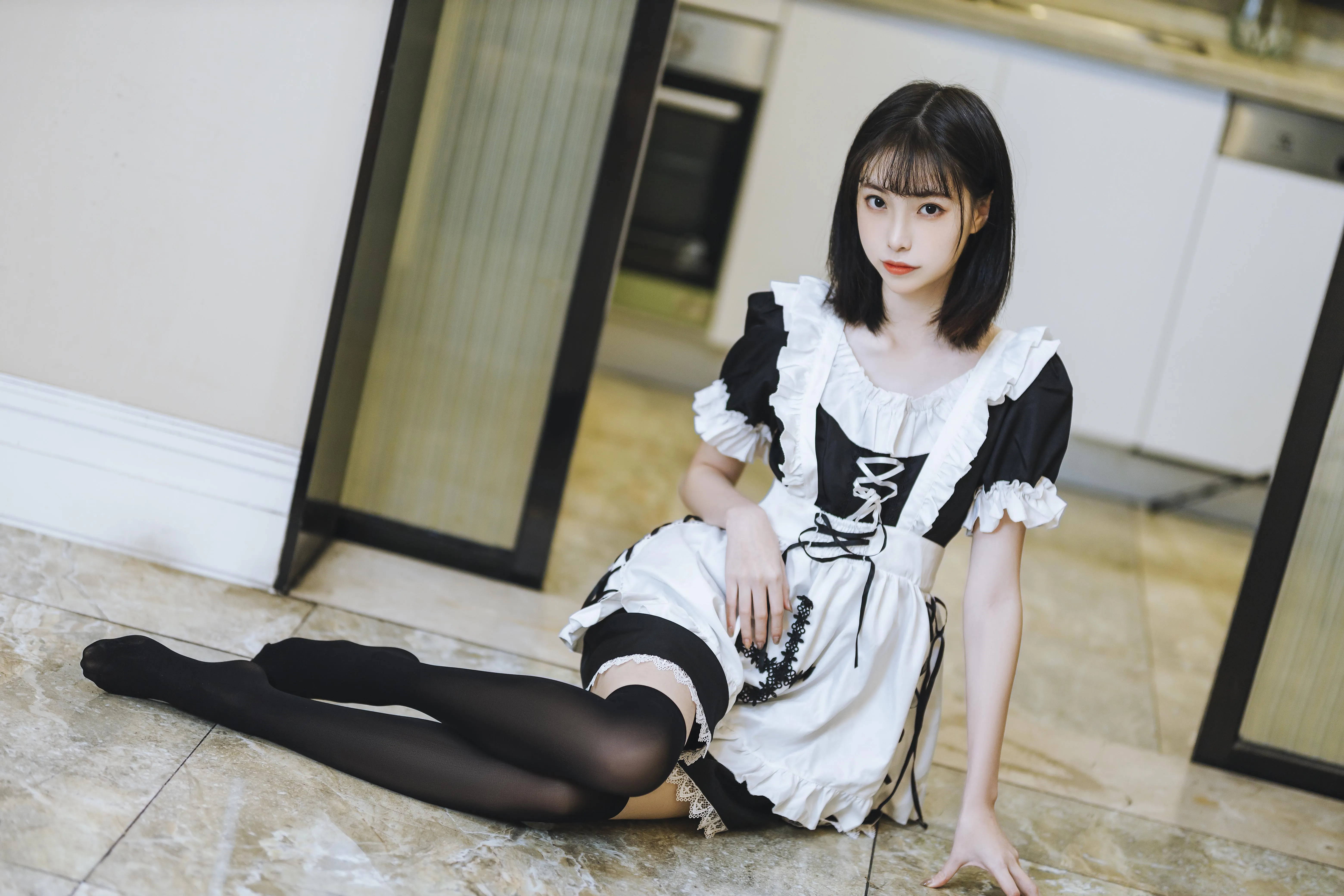 许岚LAN – NO.10 短裙女仆 [40P]插图1