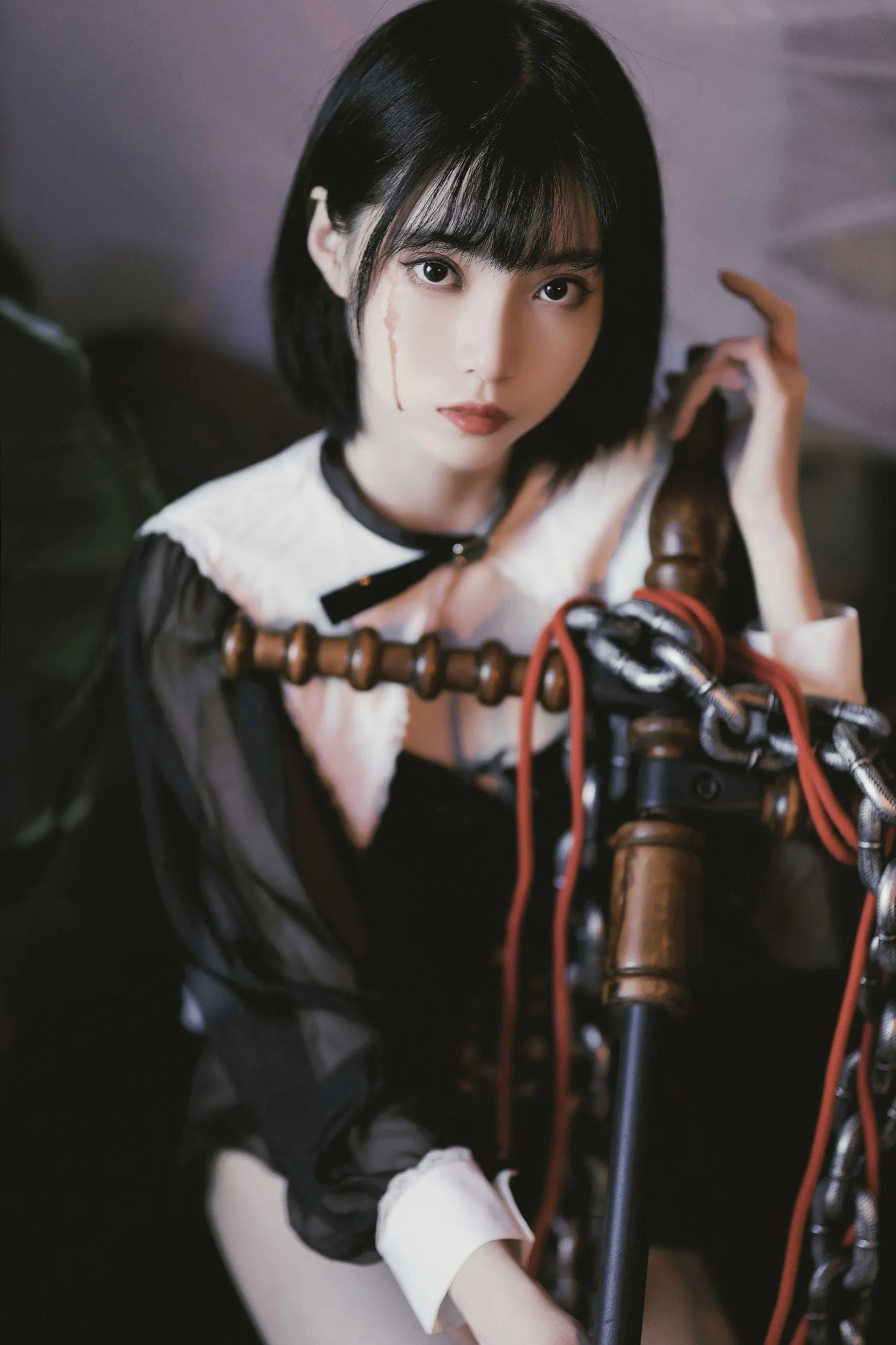 许岚LAN – NO.12 修女创作 红与黑 [37P]插图8