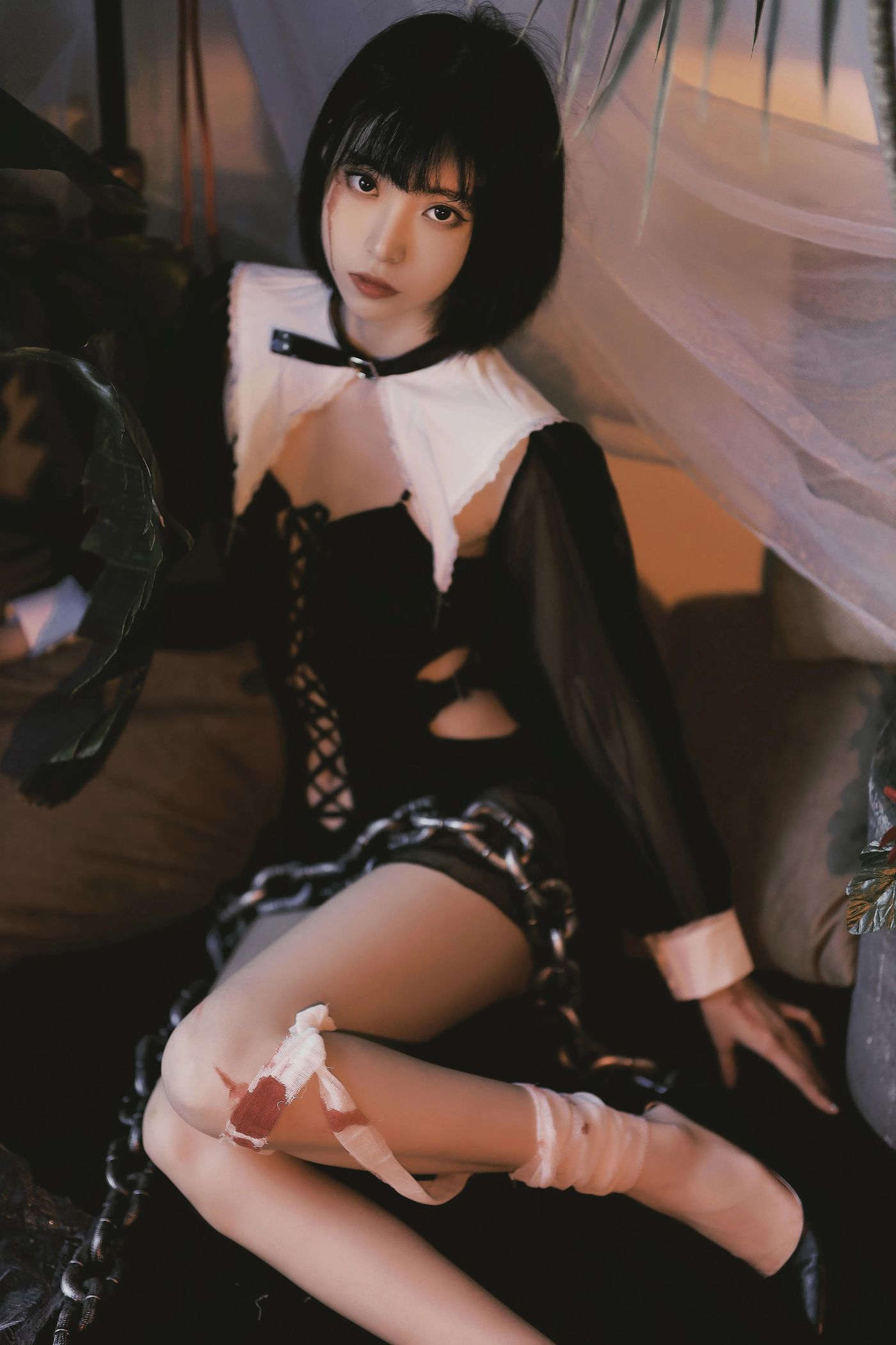 许岚LAN – NO.12 修女创作 红与黑 [37P]插图2