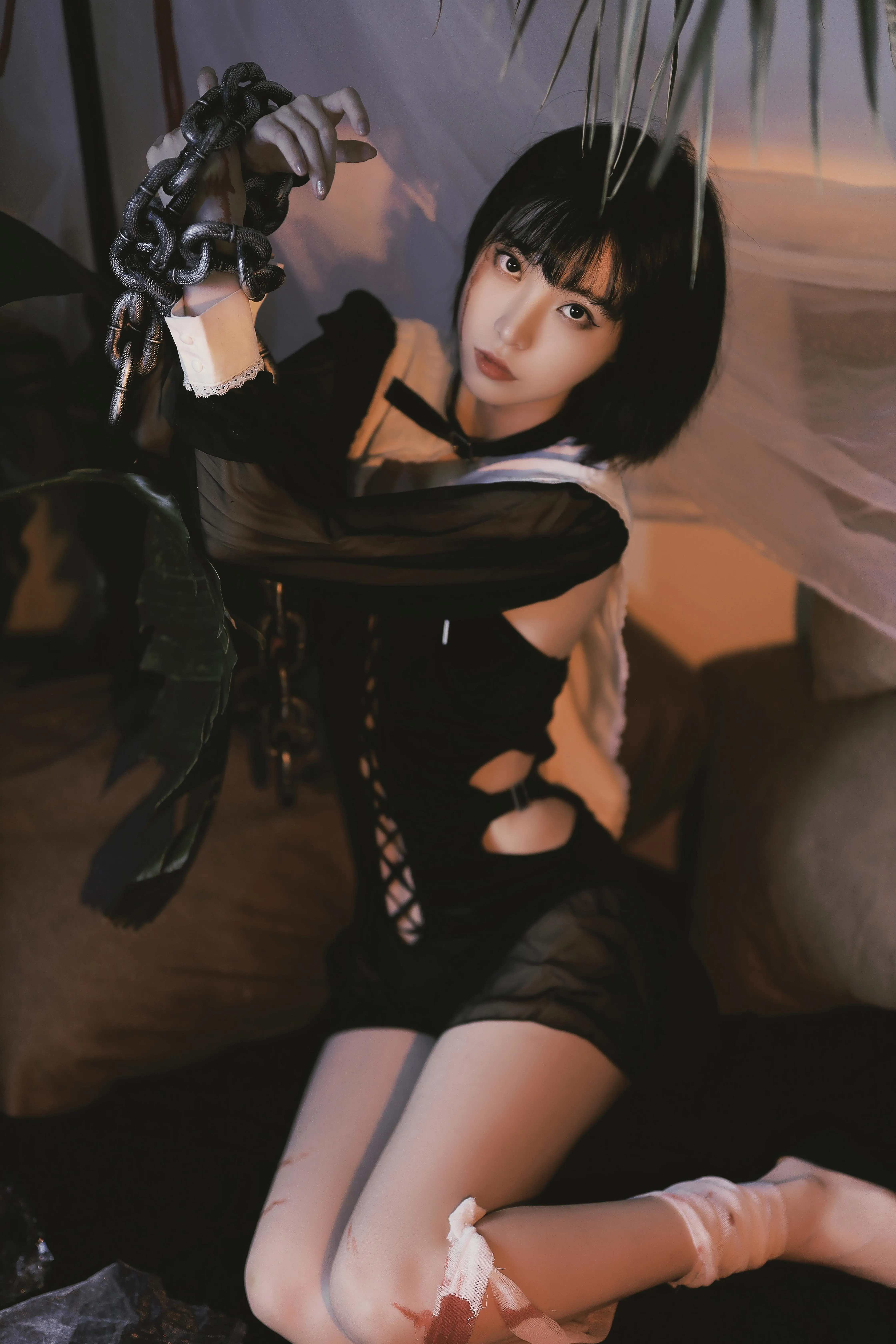 许岚LAN – NO.12 修女创作 红与黑 [37P]插图3