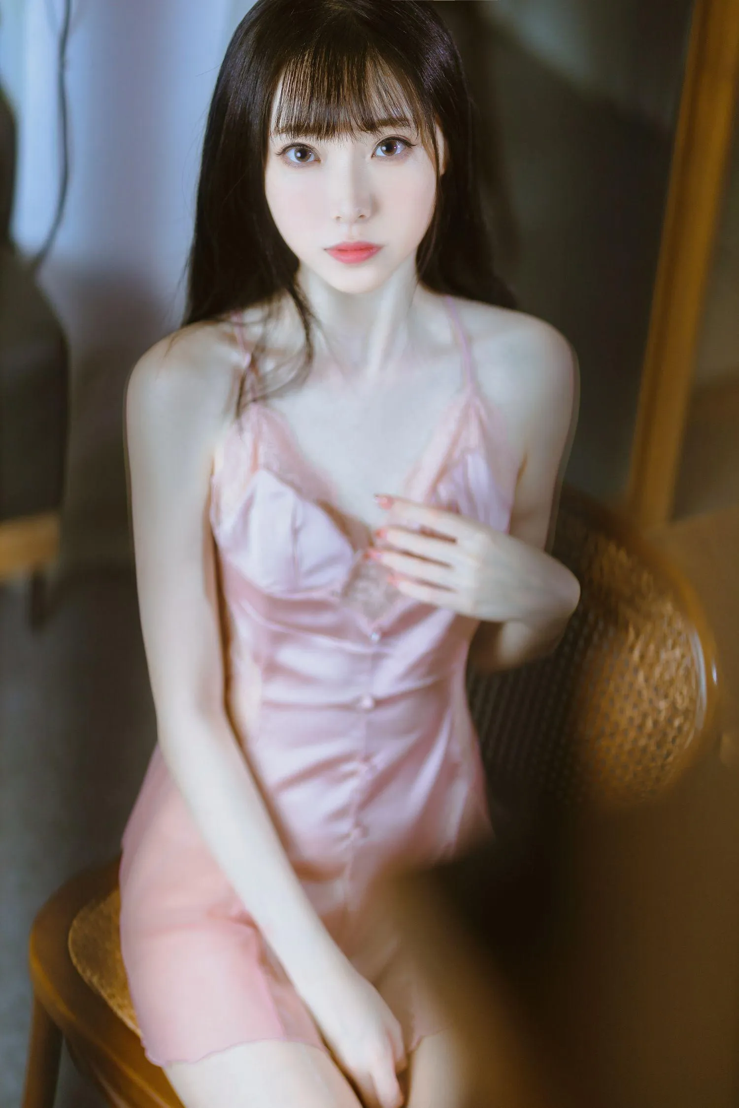 许岚LAN – NO.13 半透粉纱 [40P]插图9
