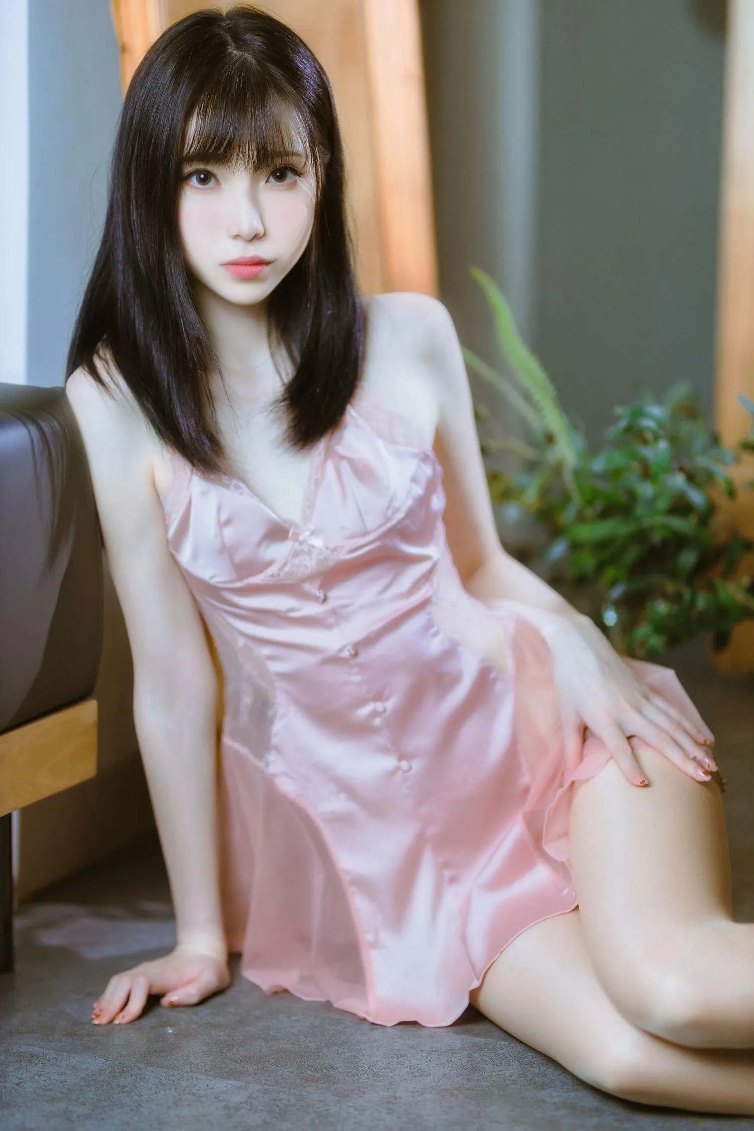 许岚LAN – NO.13 半透粉纱 [40P]插图8