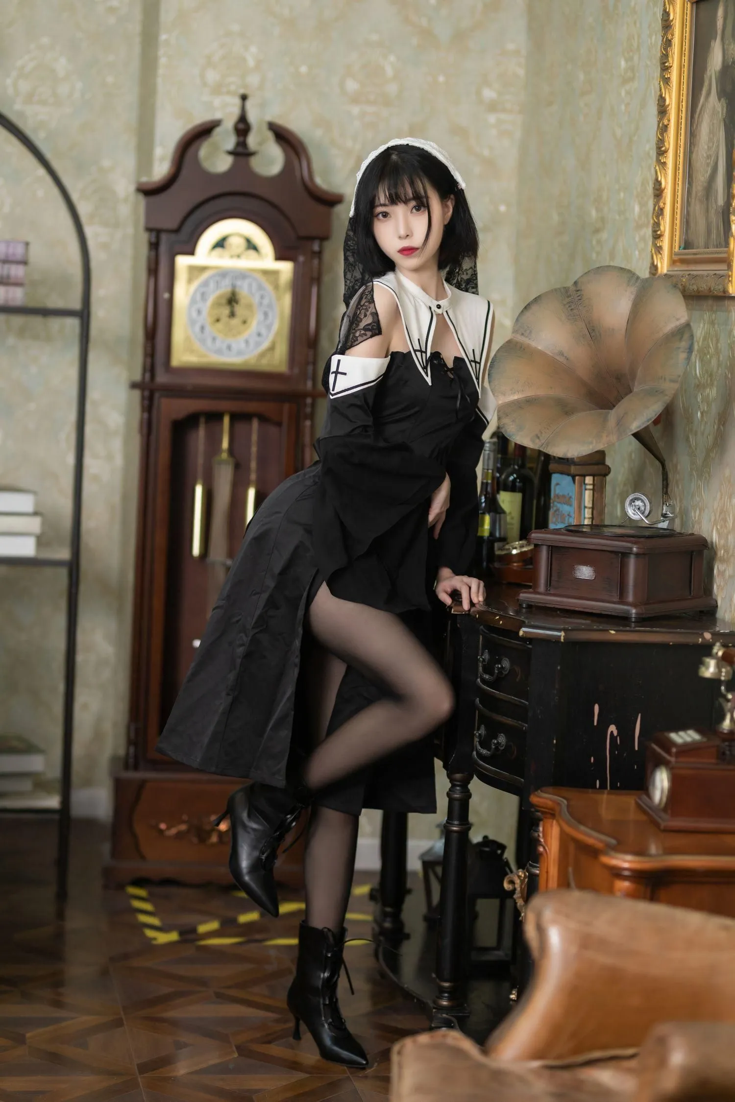 许岚LAN – NO.16 暗黑修女 [40P]插图5