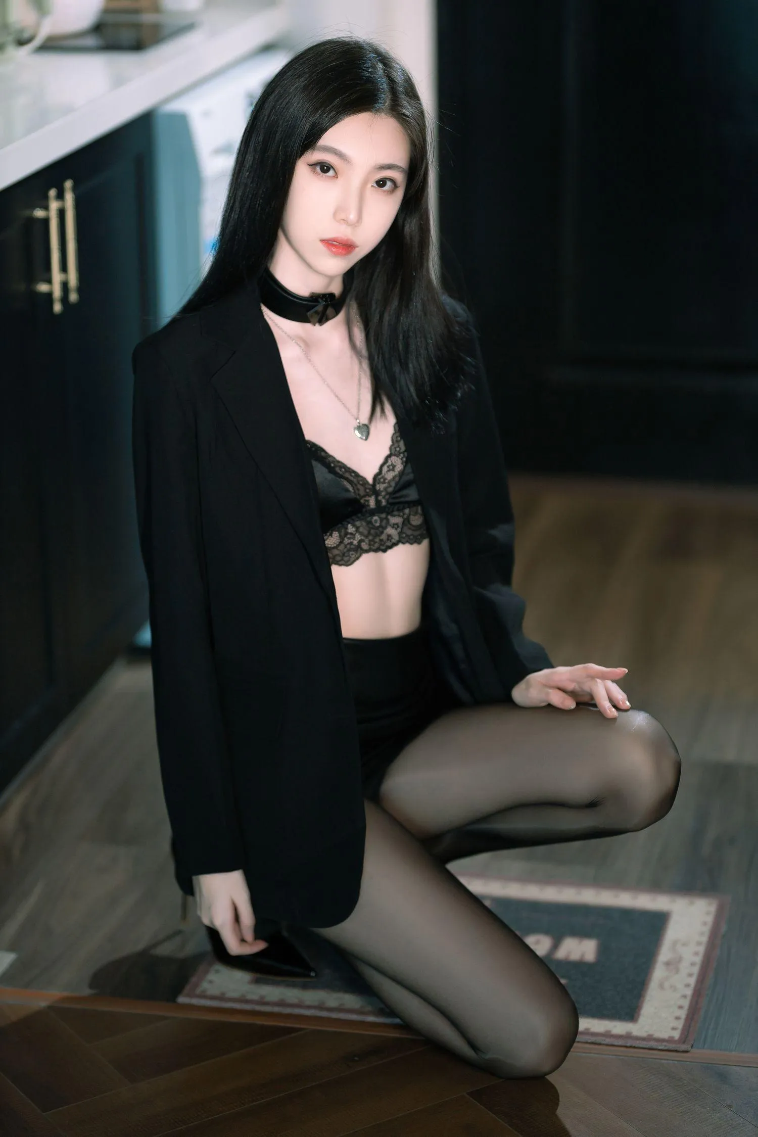 许岚LAN – NO.17 黑丝西装 [40P]插图6