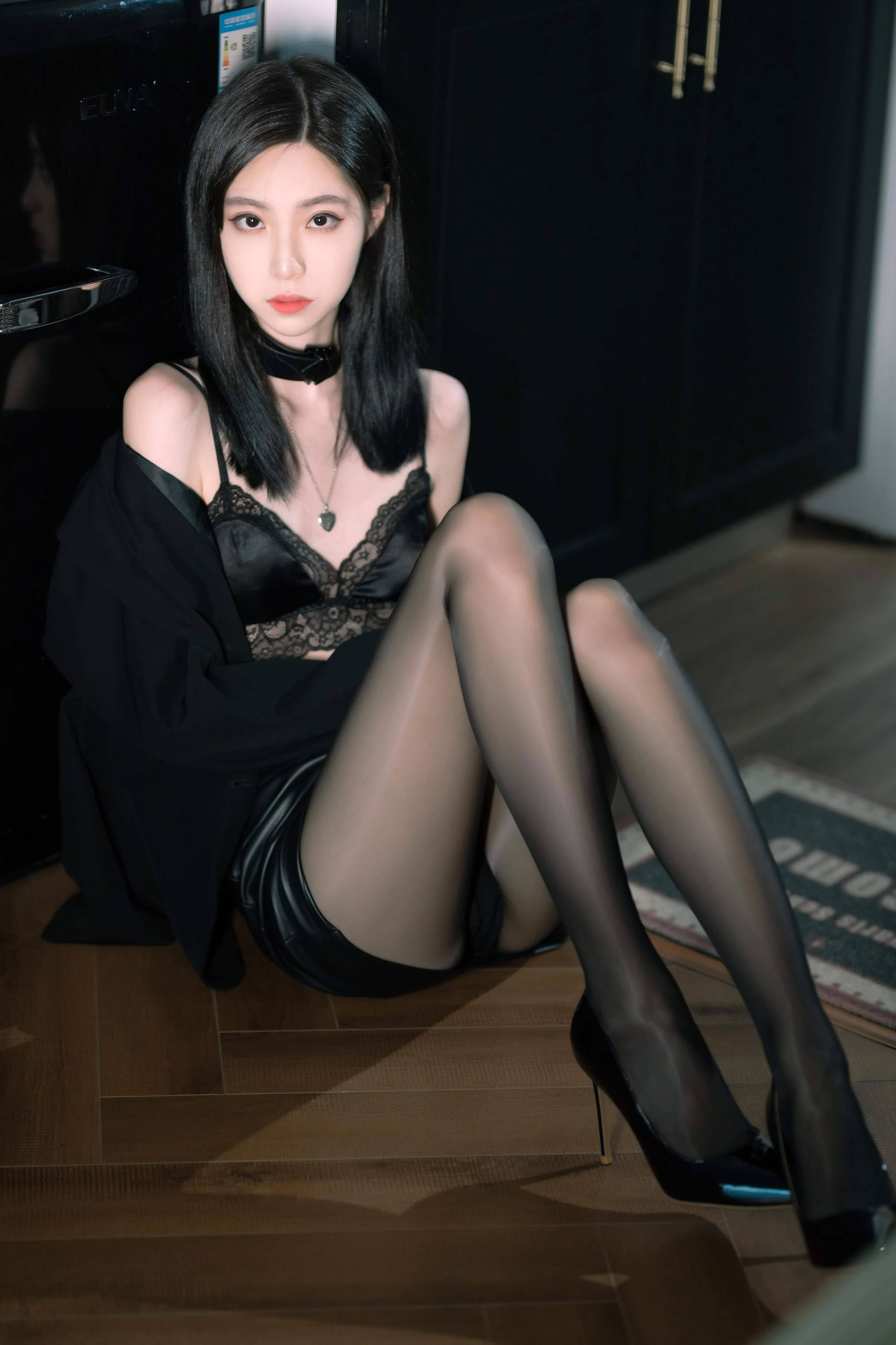 许岚LAN – NO.17 黑丝西装 [40P]插图4