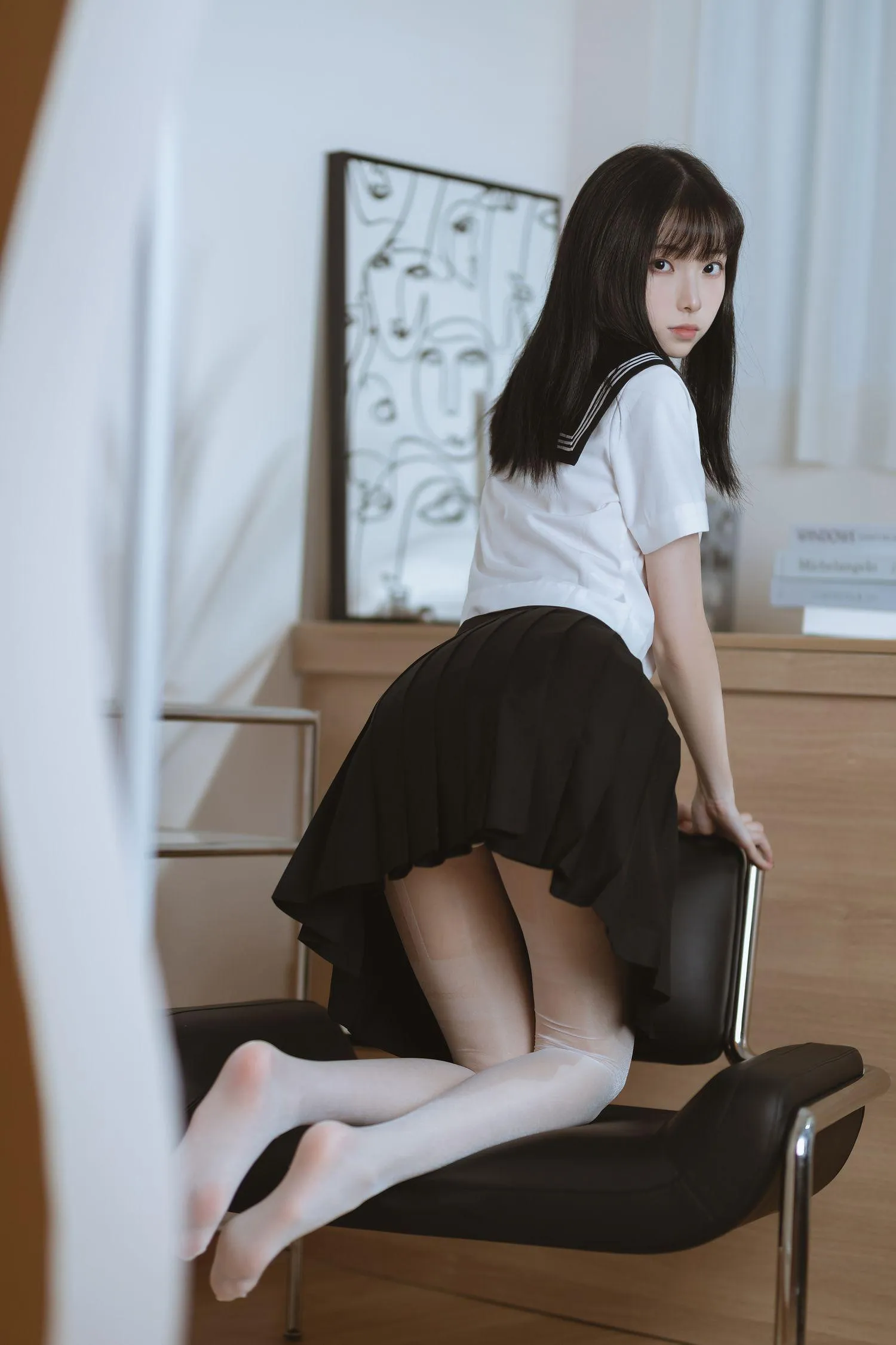 许岚LAN – NO.20 白丝水手服 [40P]插图6
