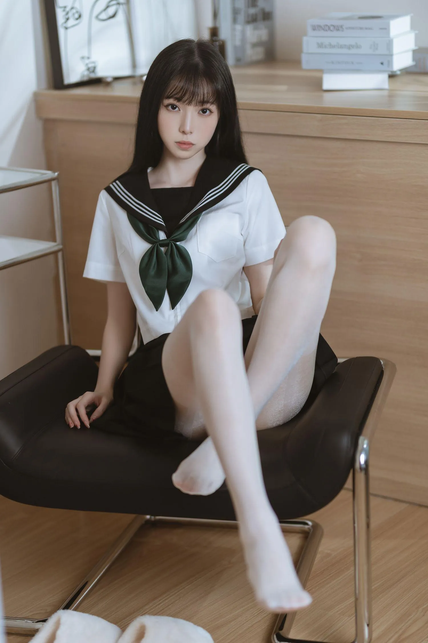 许岚LAN – NO.20 白丝水手服 [40P]插图9