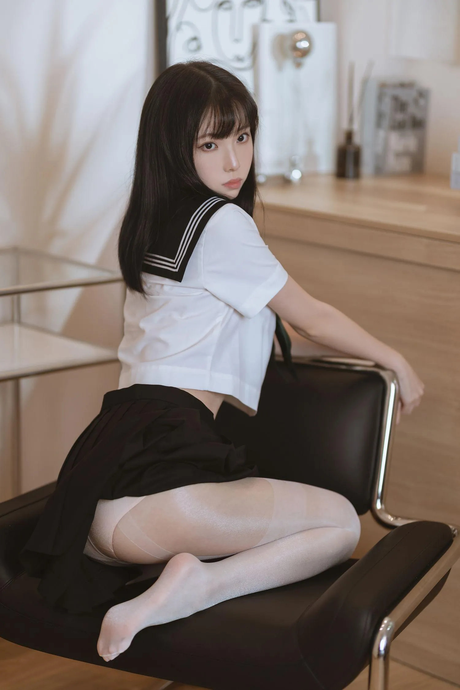 许岚LAN – NO.20 白丝水手服 [40P]插图8