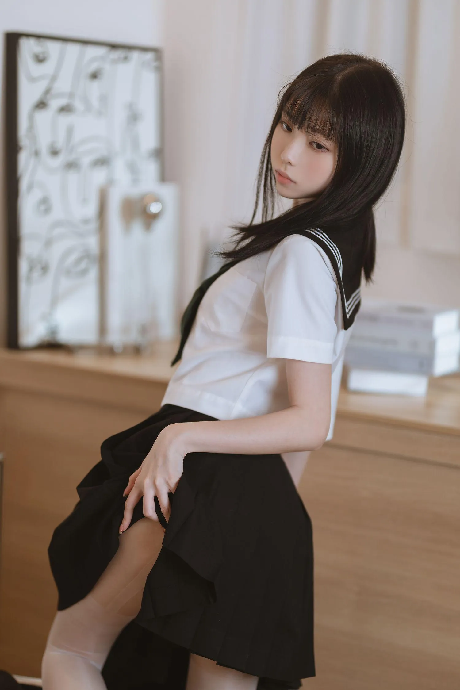 许岚LAN – NO.20 白丝水手服 [40P]插图9
