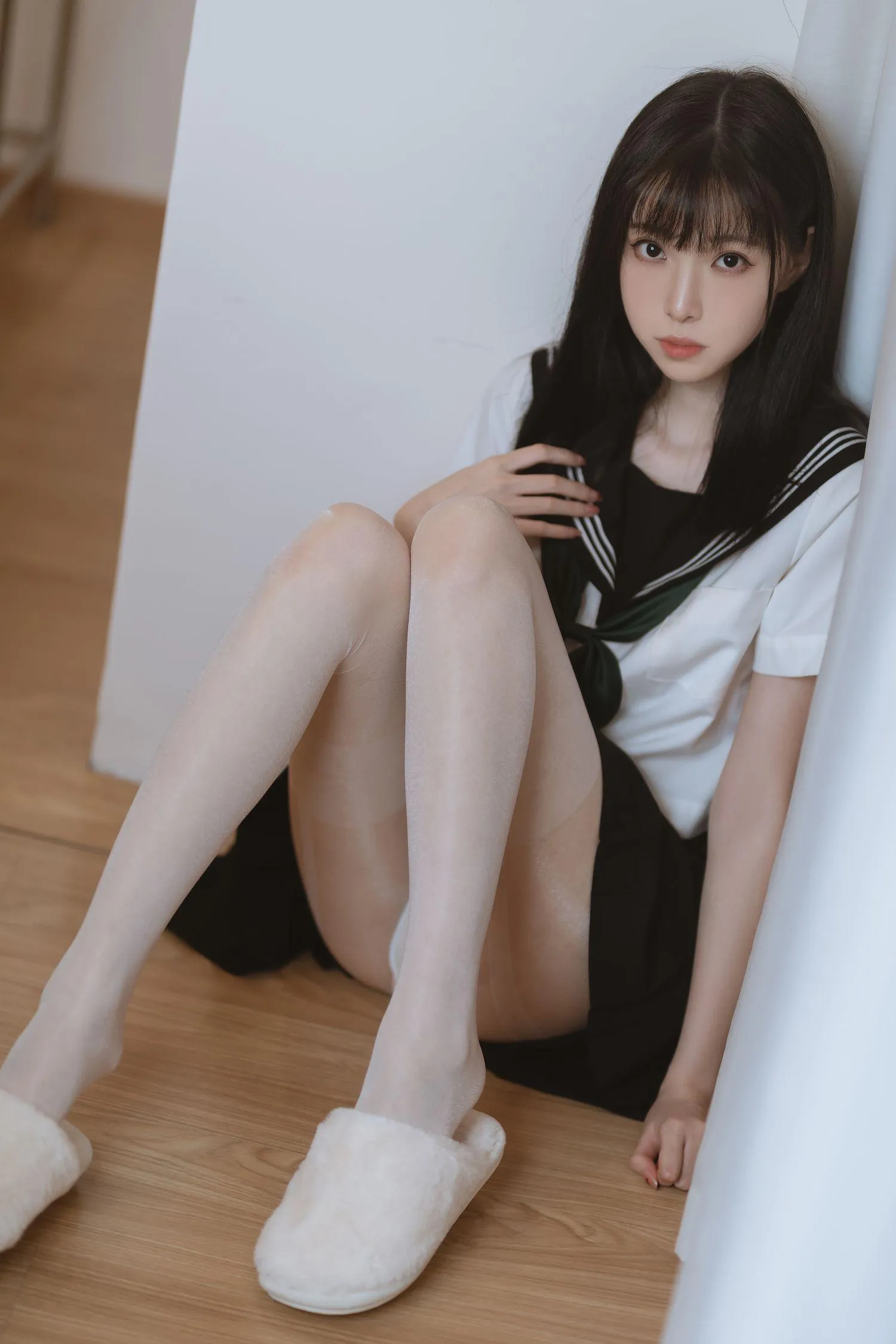 许岚LAN – NO.20 白丝水手服 [40P]插图1