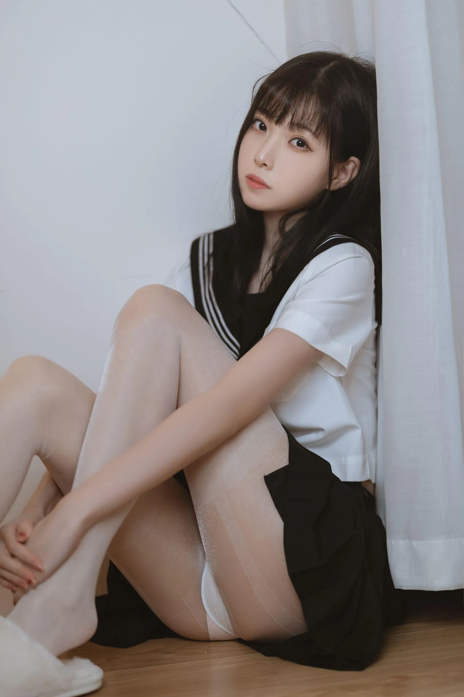 许岚LAN – NO.20 白丝水手服 [40P]插图4