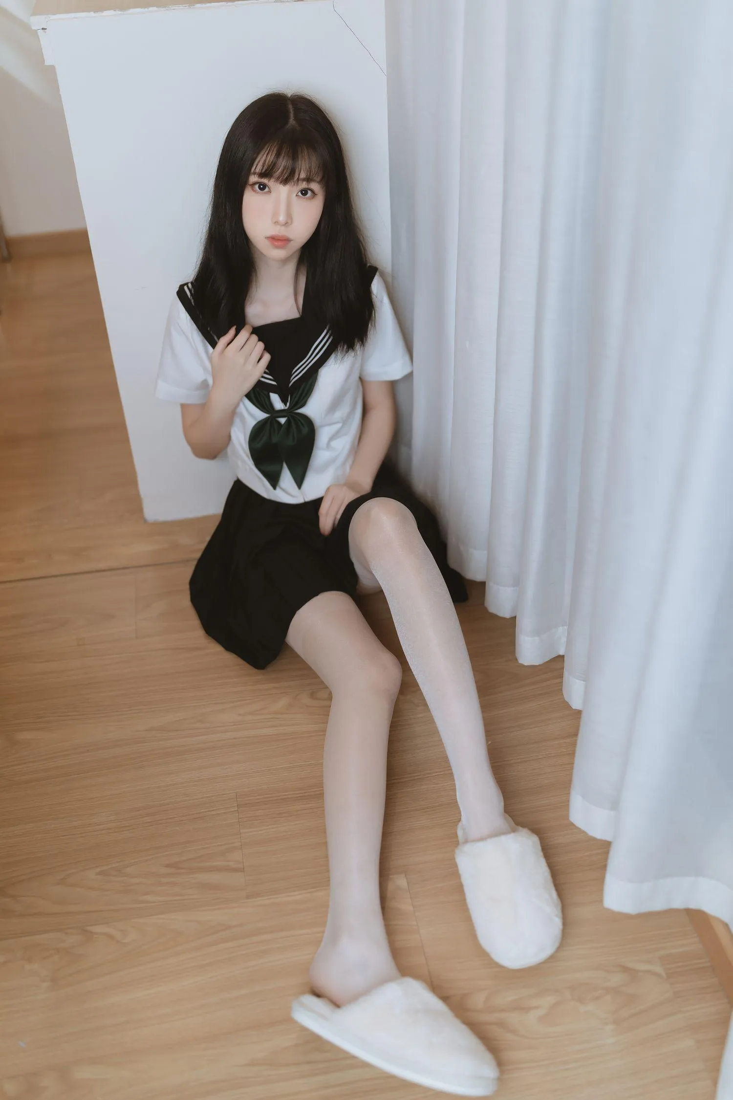 许岚LAN – NO.20 白丝水手服 [40P]插图2