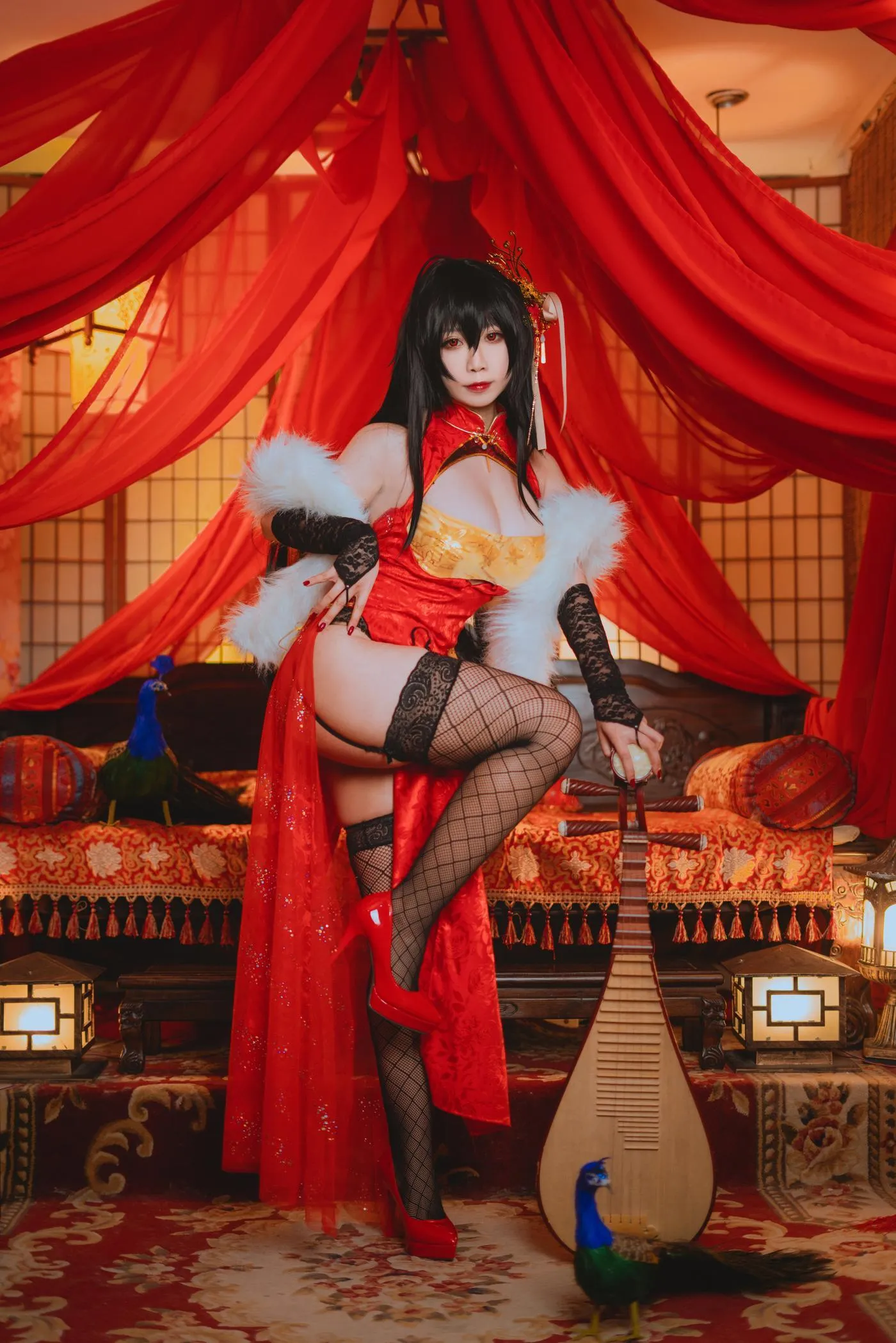 贞子蜜桃 – NO.04 大凤旗袍 [10P]插图7