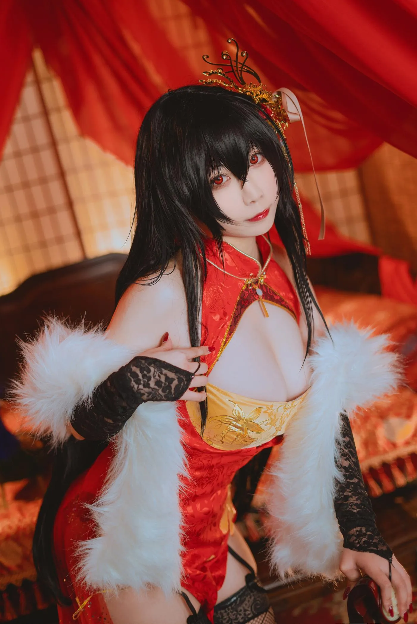 贞子蜜桃 – NO.04 大凤旗袍 [10P]插图9