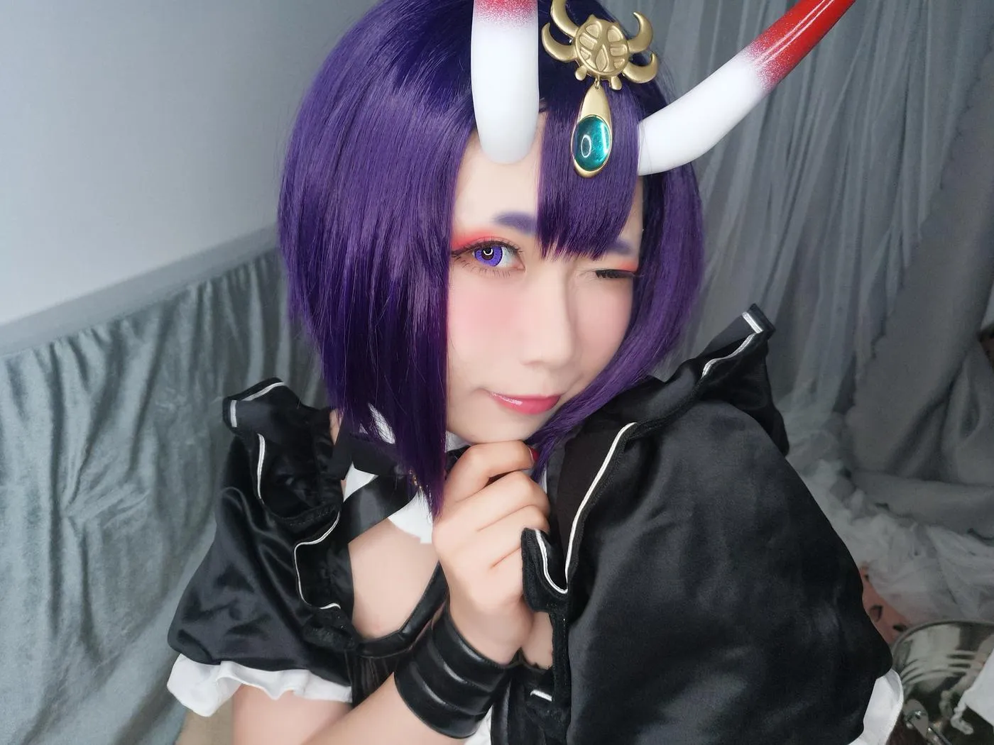 贞子蜜桃 – NO.07 酒吞童子 女仆 [20P]插图2