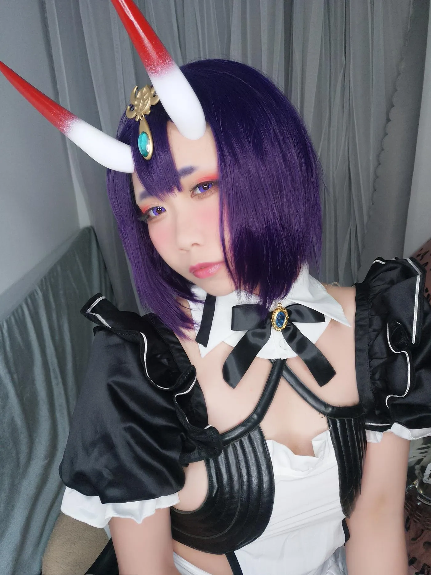 贞子蜜桃 – NO.07 酒吞童子 女仆 [20P]插图4