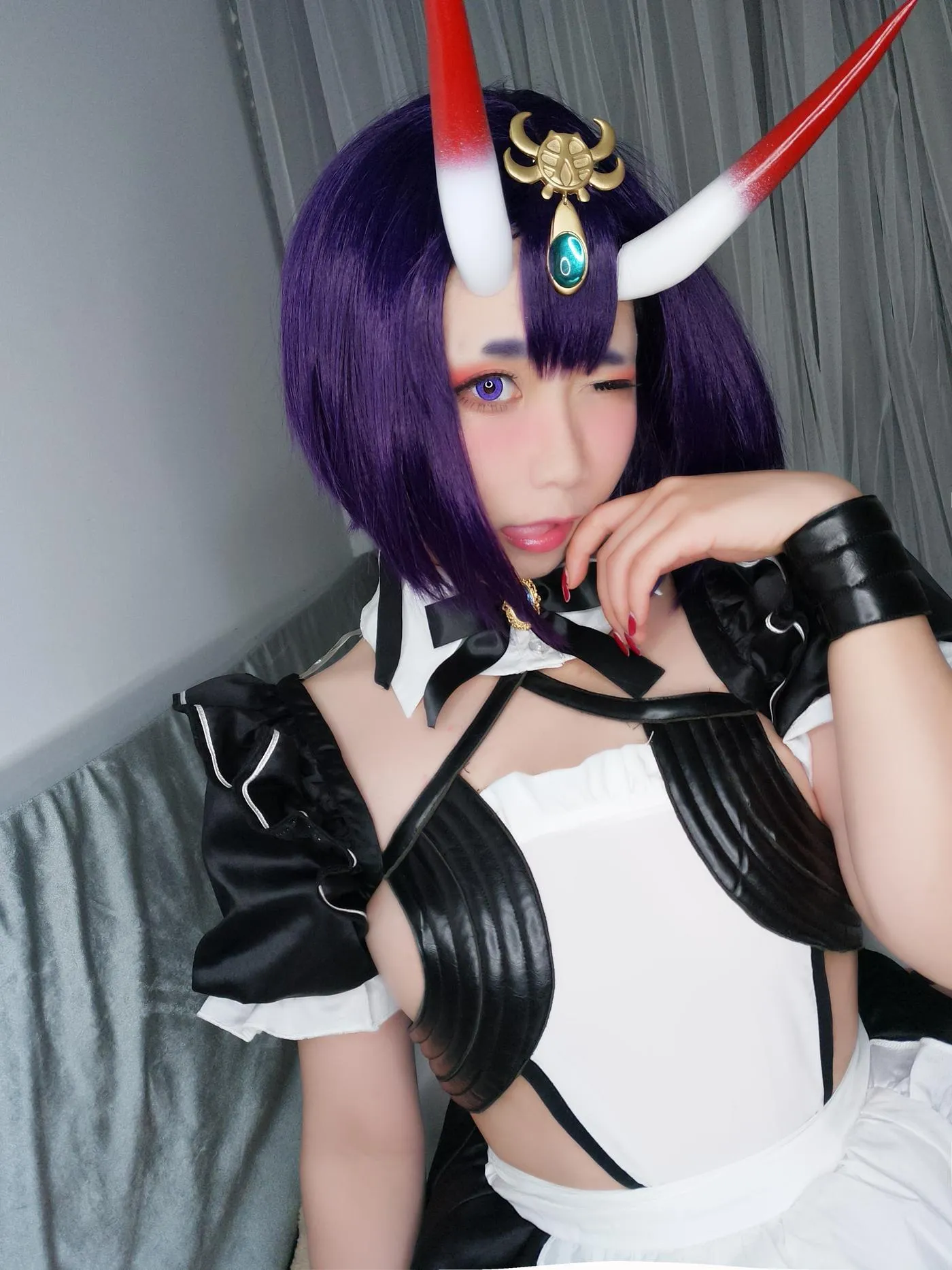 贞子蜜桃 – NO.07 酒吞童子 女仆 [20P]插图6