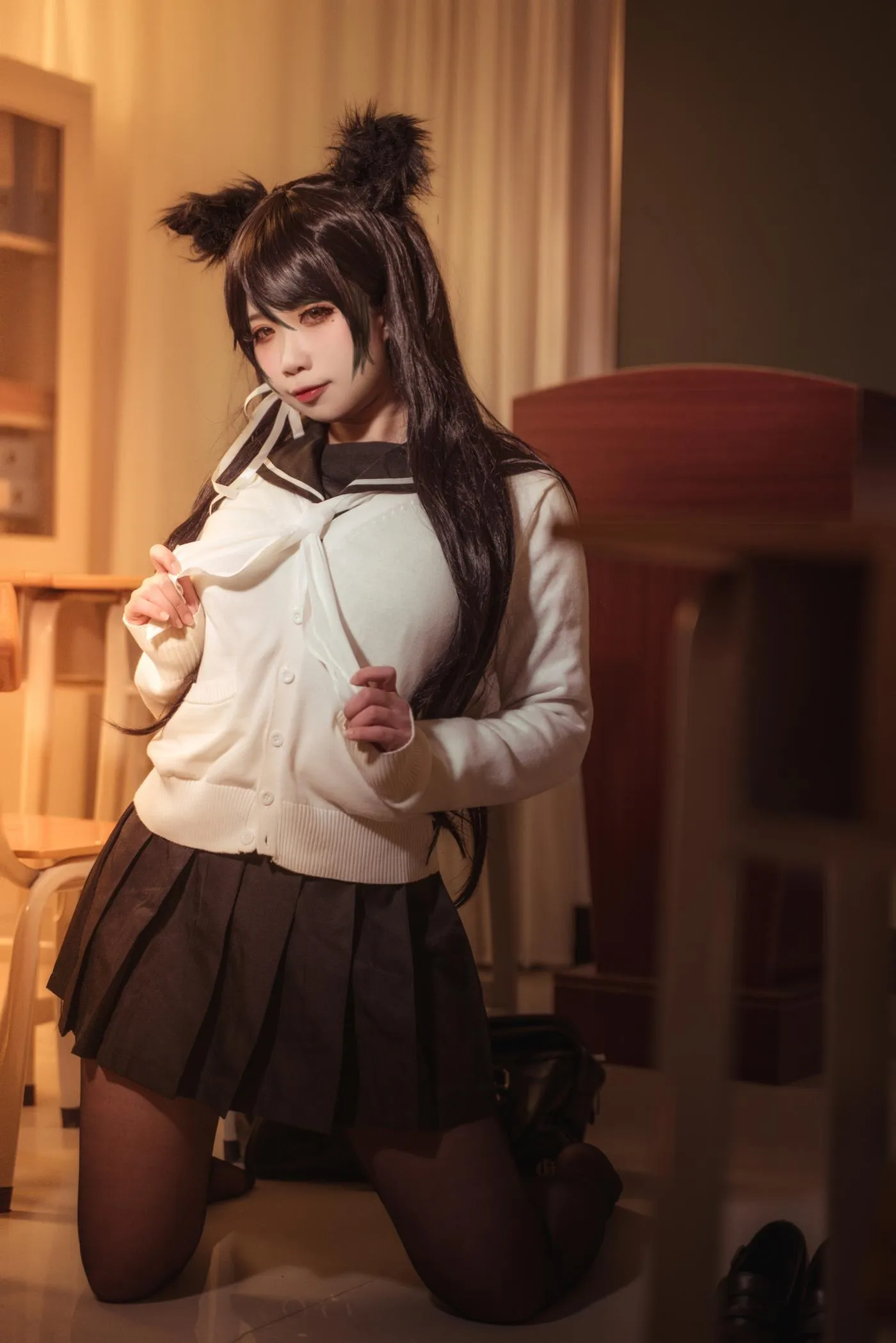 贞子蜜桃 – NO.09 碧蓝航线 爱宕高雄制服 [35P]插图6
