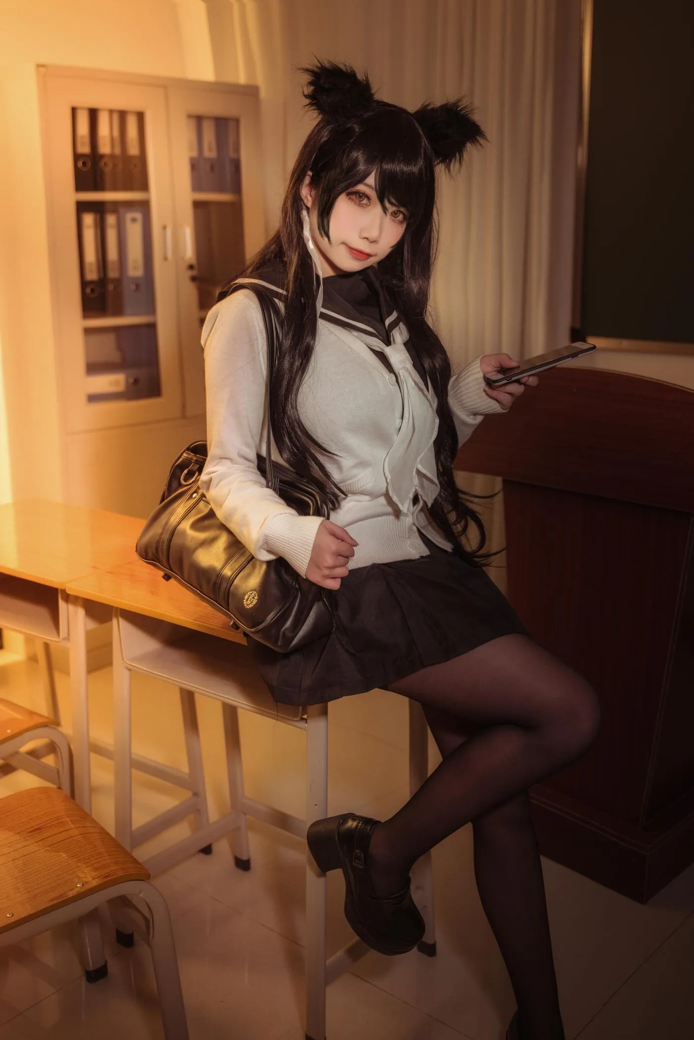 贞子蜜桃 – NO.09 碧蓝航线 爱宕高雄制服 [35P]插图8