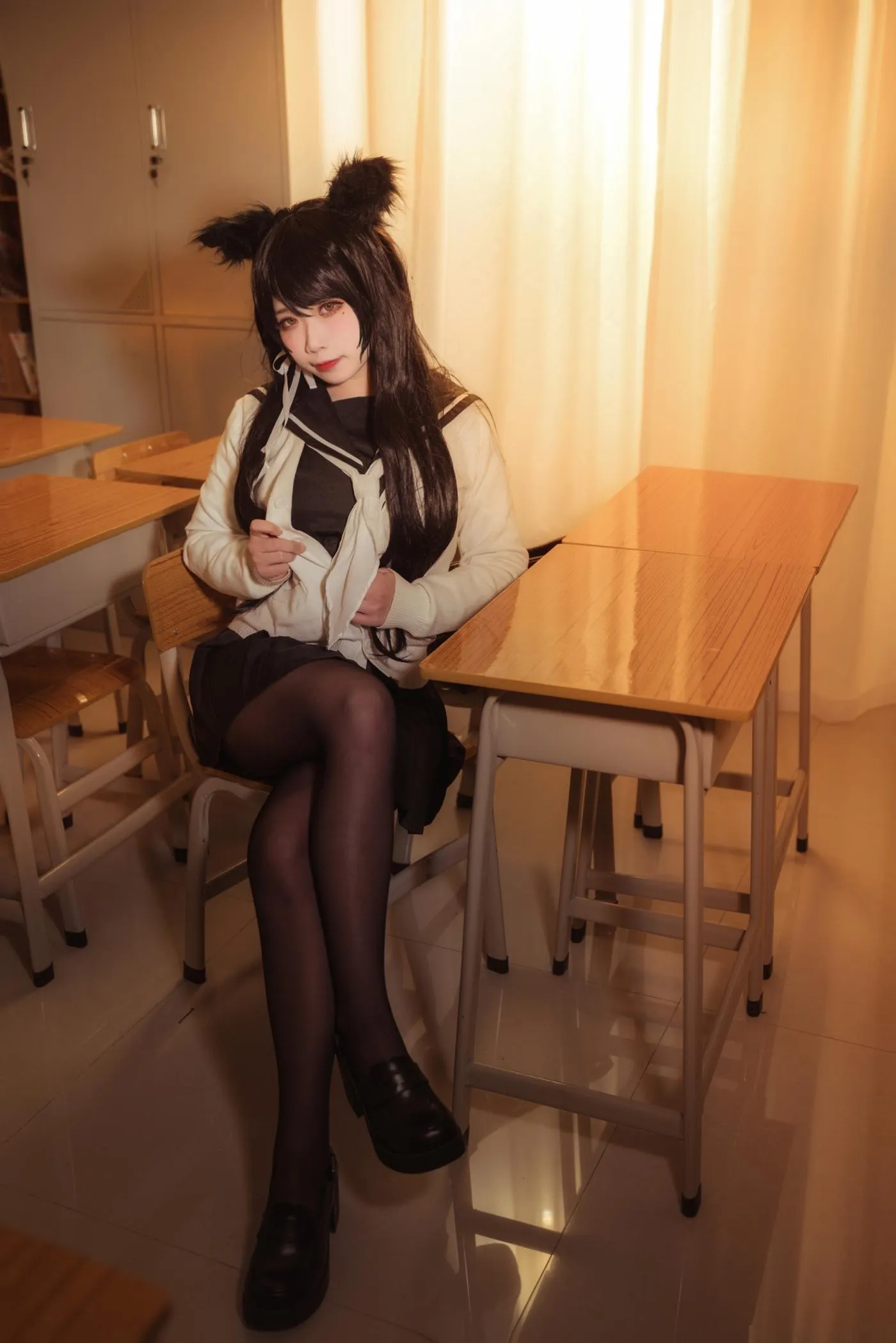 贞子蜜桃 – NO.09 碧蓝航线 爱宕高雄制服 [35P]插图1