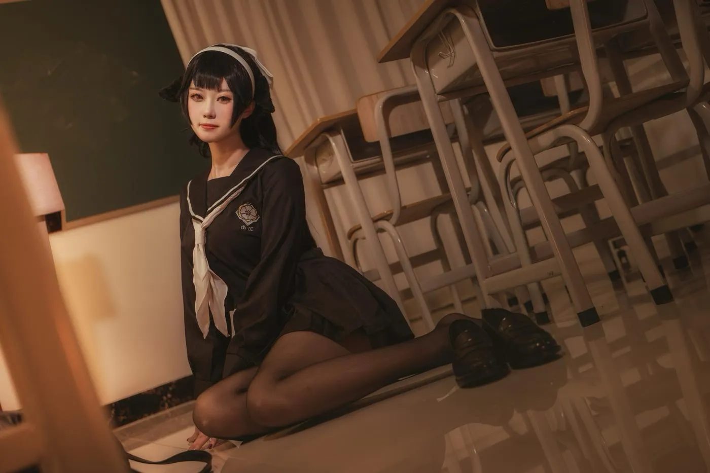 贞子蜜桃 – NO.09 碧蓝航线 爱宕高雄制服 [35P]插图7