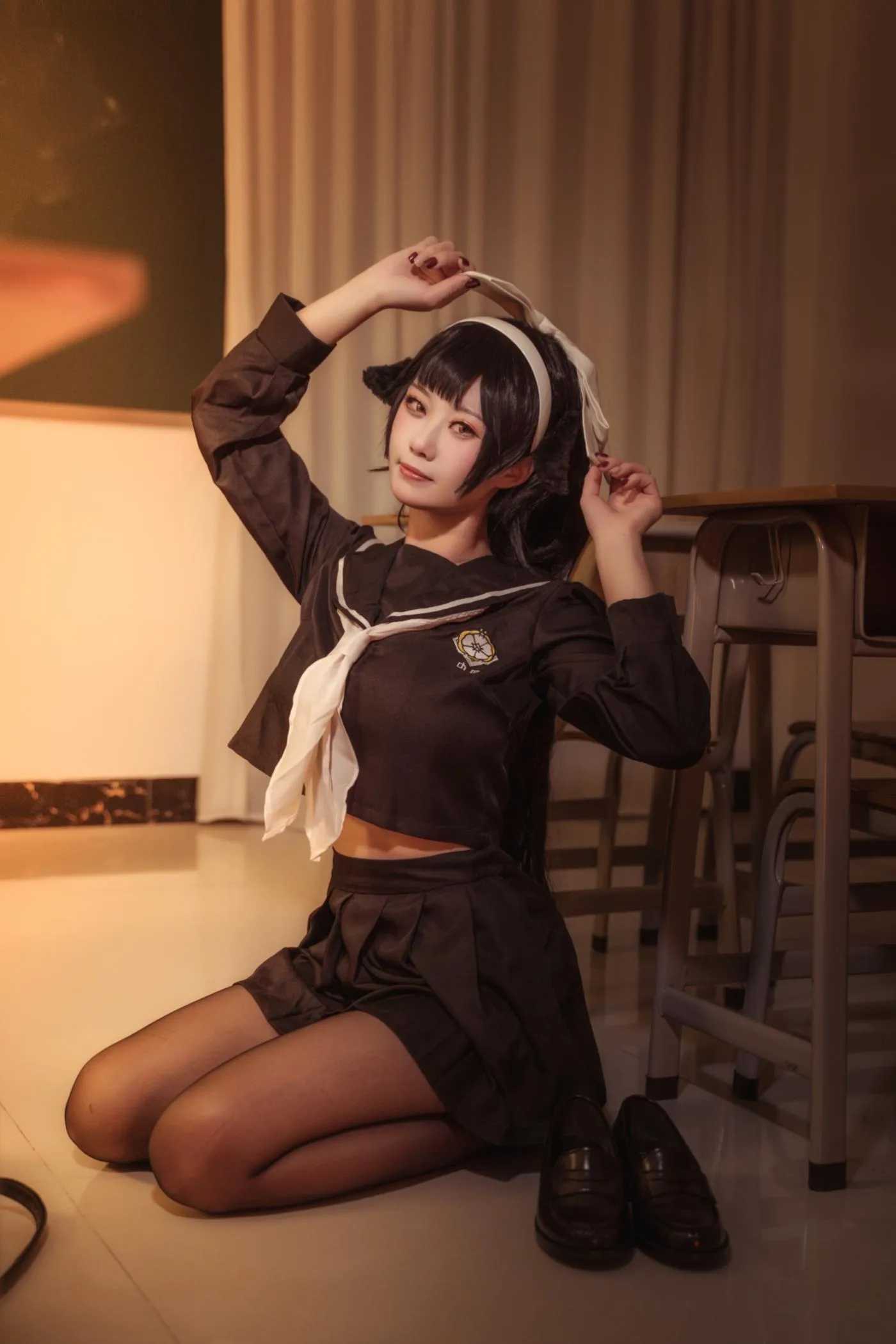 贞子蜜桃 – NO.09 碧蓝航线 爱宕高雄制服 [35P]插图8