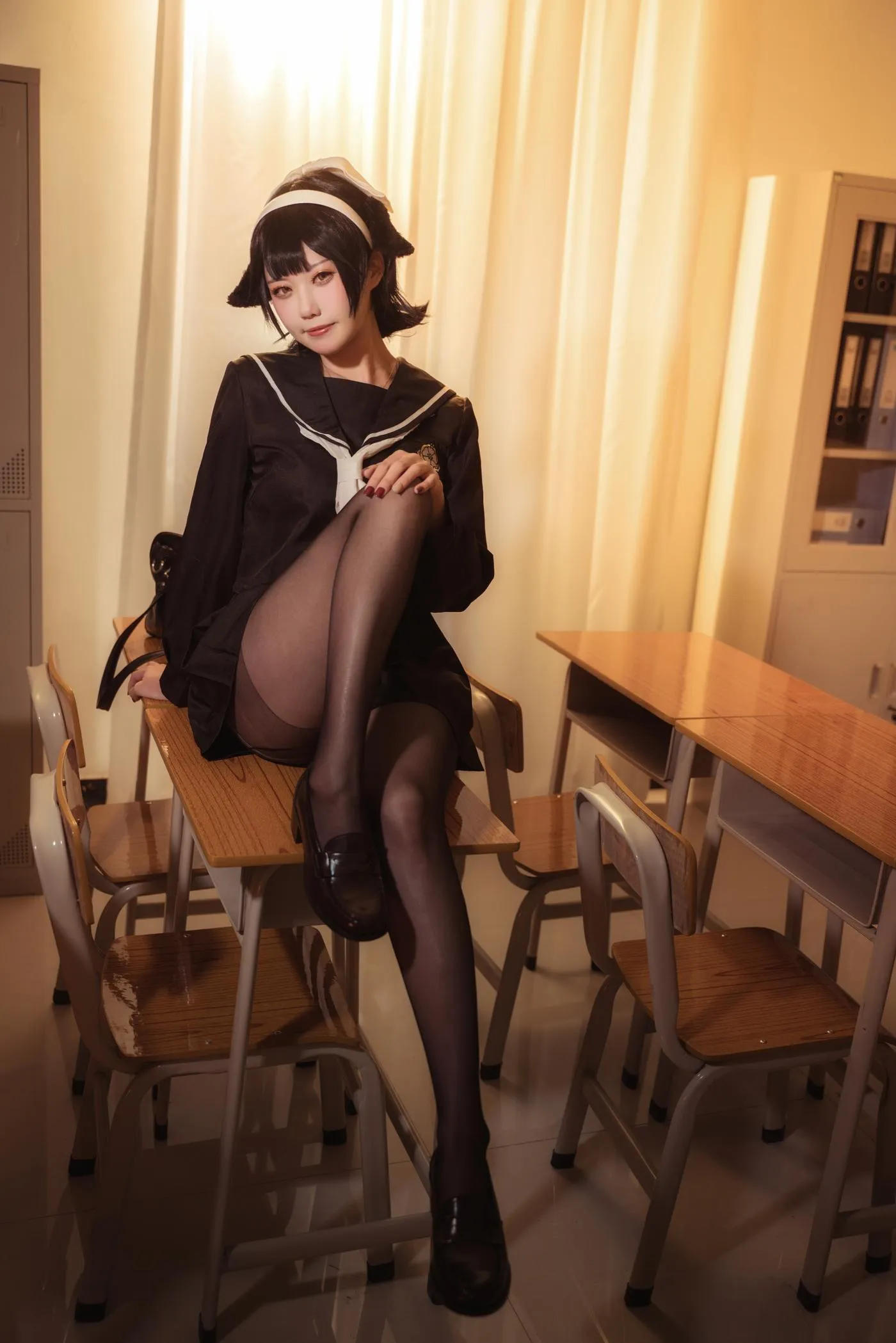 贞子蜜桃 – NO.09 碧蓝航线 爱宕高雄制服 [35P]插图