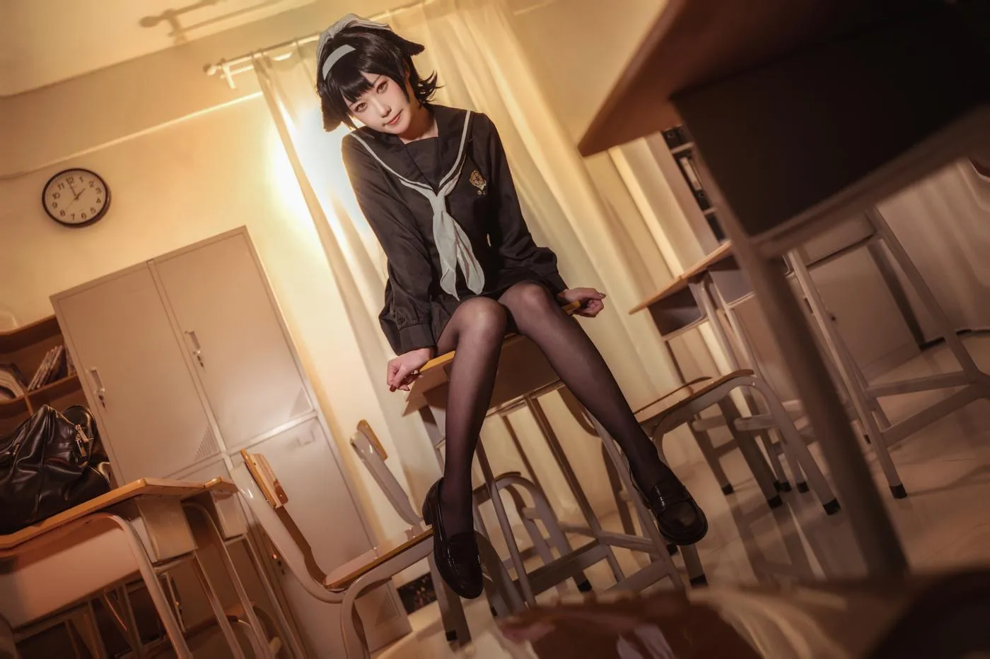贞子蜜桃 – NO.09 碧蓝航线 爱宕高雄制服 [35P]插图4