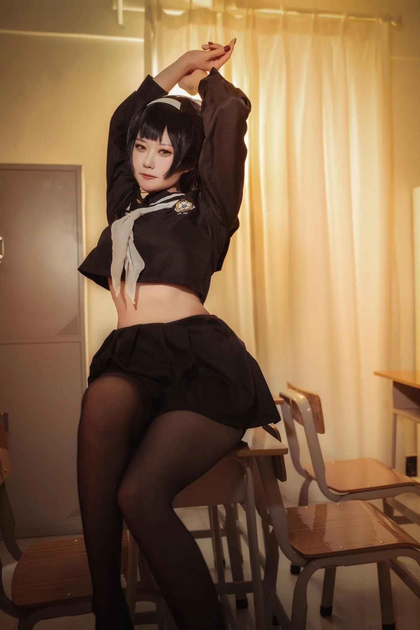 贞子蜜桃 – NO.09 碧蓝航线 爱宕高雄制服 [35P]插图6