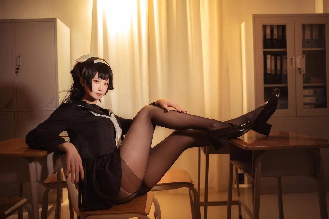 贞子蜜桃 – NO.09 碧蓝航线 爱宕高雄制服 [35P]插图7
