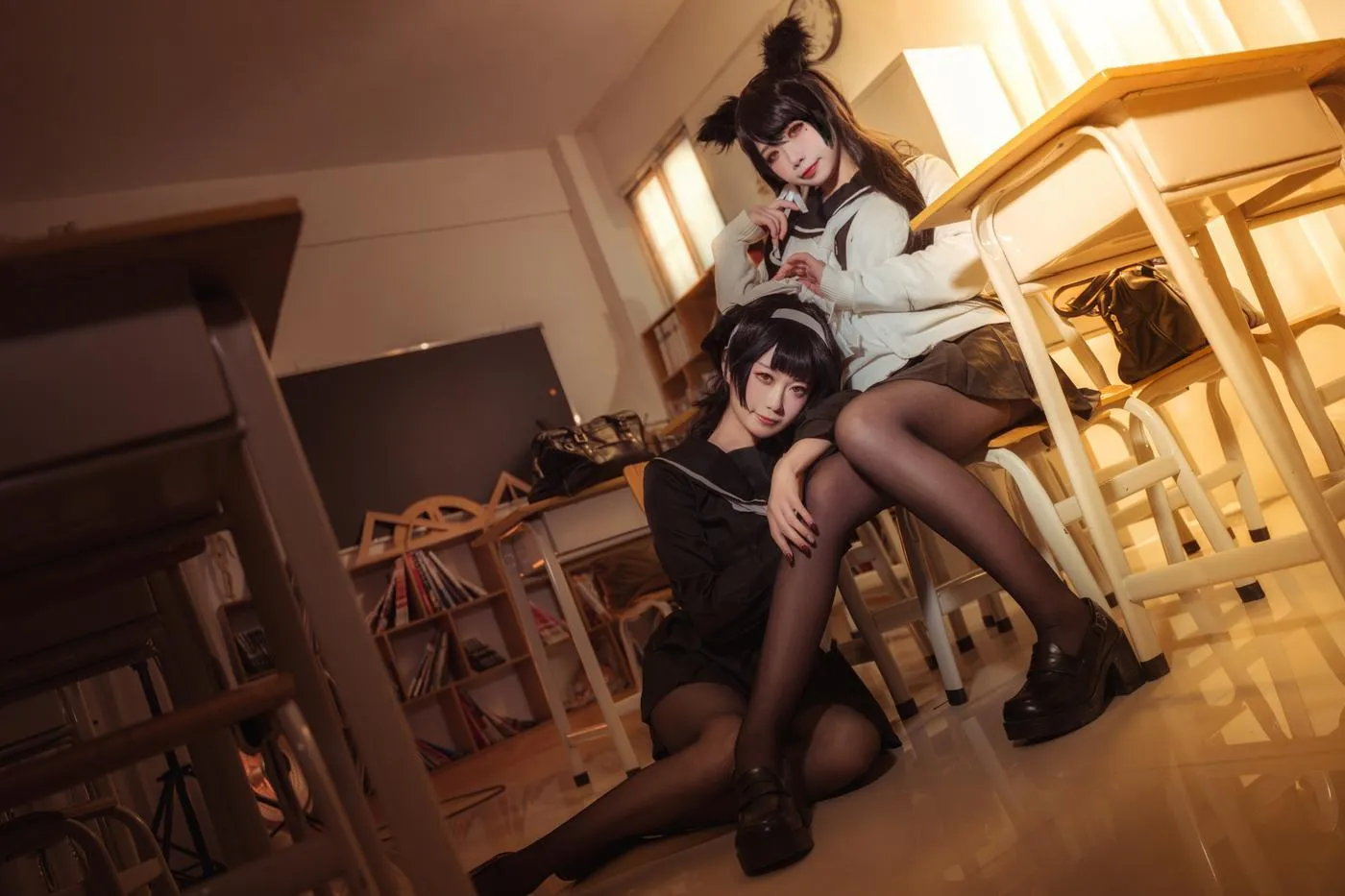 贞子蜜桃 – NO.09 碧蓝航线 爱宕高雄制服 [35P]插图8