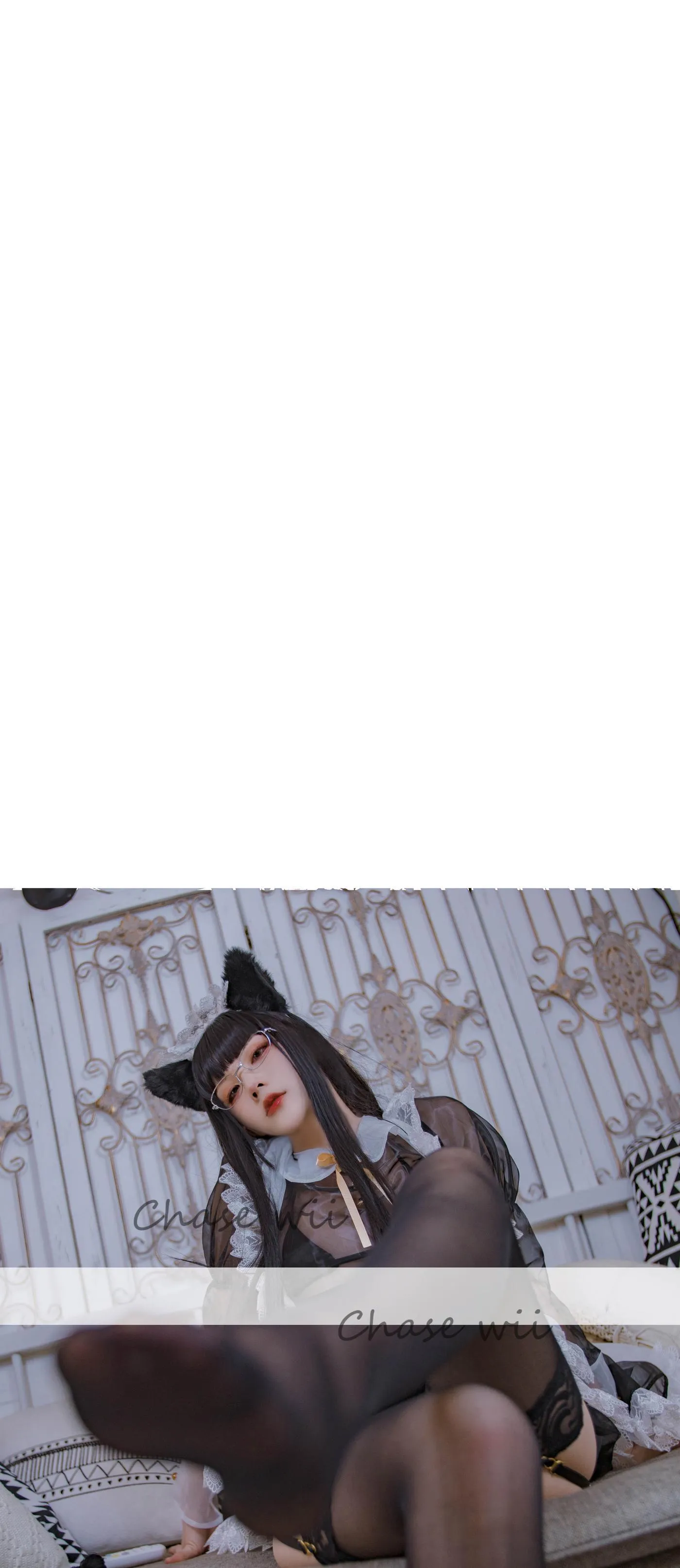 起司块wii – NO.03 黑色透明女仆-展示图 [10P]插图6