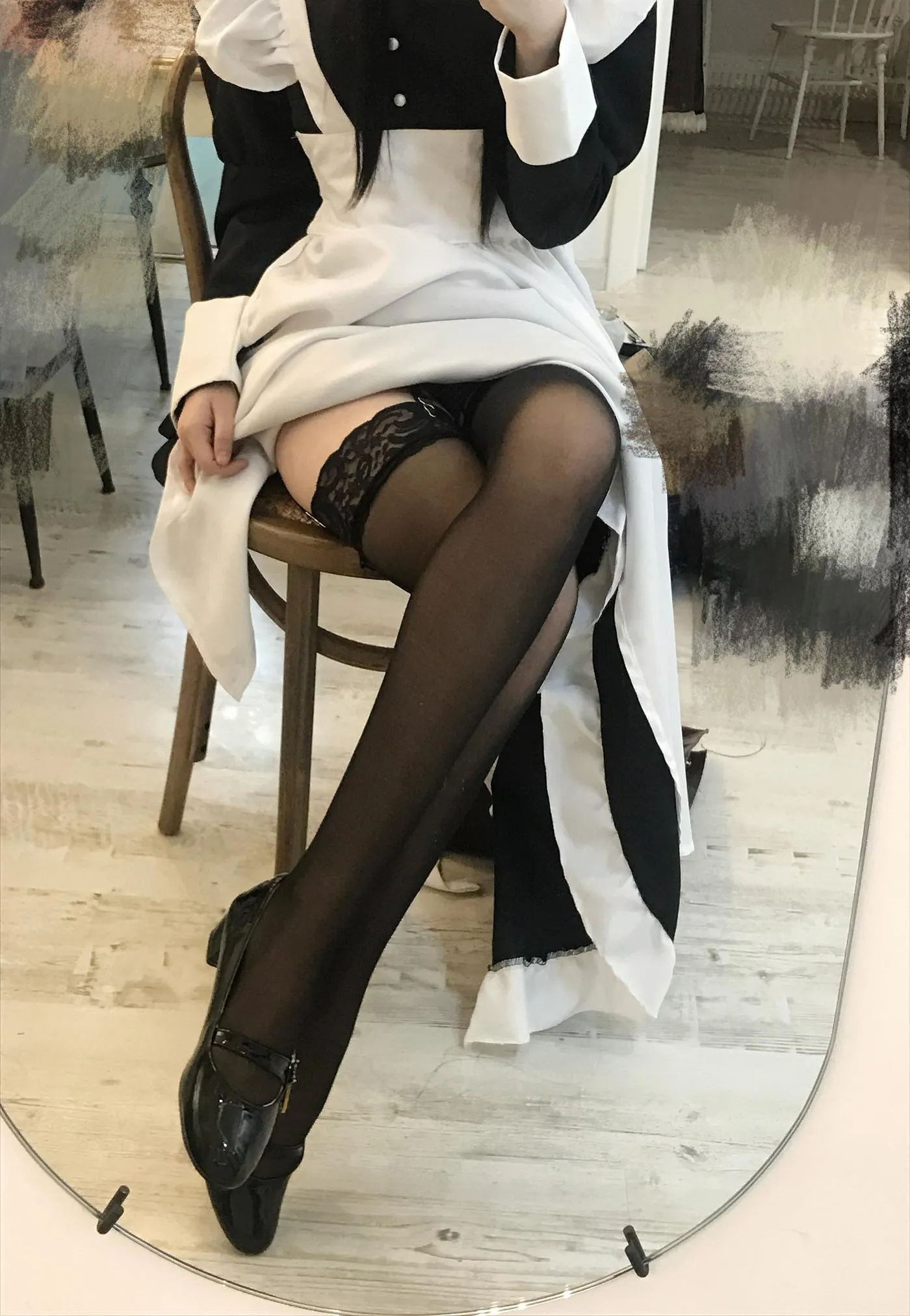 起司块wii – NO.04 传统女仆嫌正装-自拍 [11P]插图5