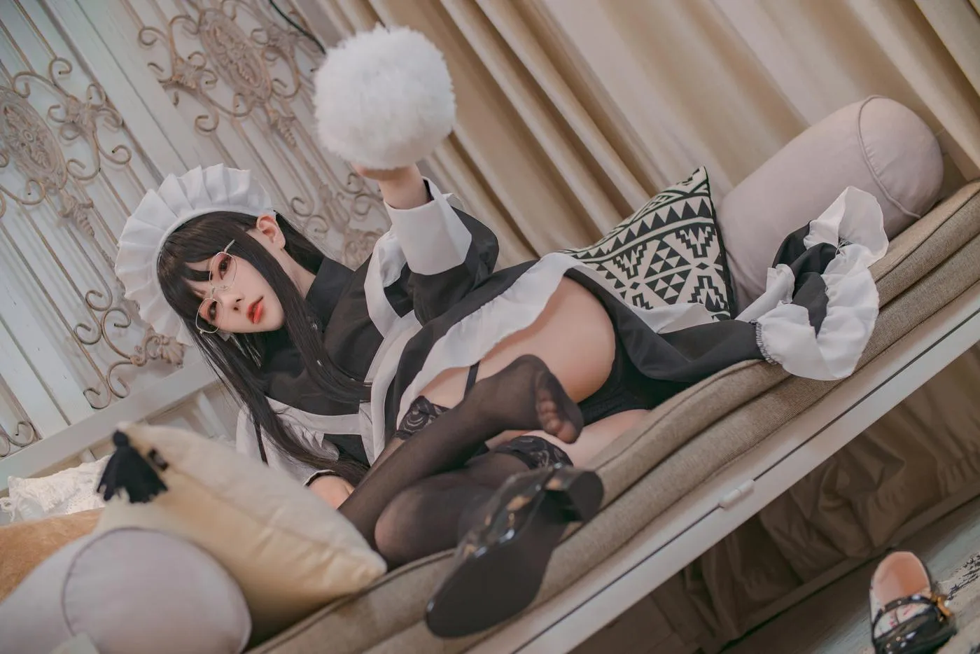 起司块wii – NO.04 传统女仆嫌正装-高清 [58P]插图8
