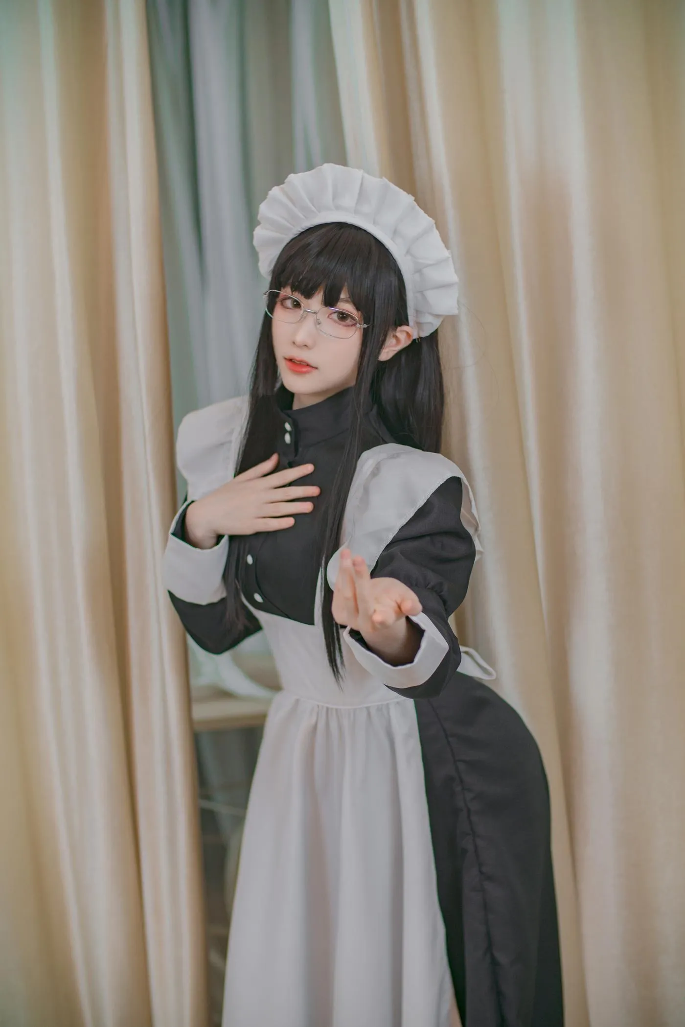 起司块wii – NO.04 传统女仆嫌正装-高清 [58P]插图8