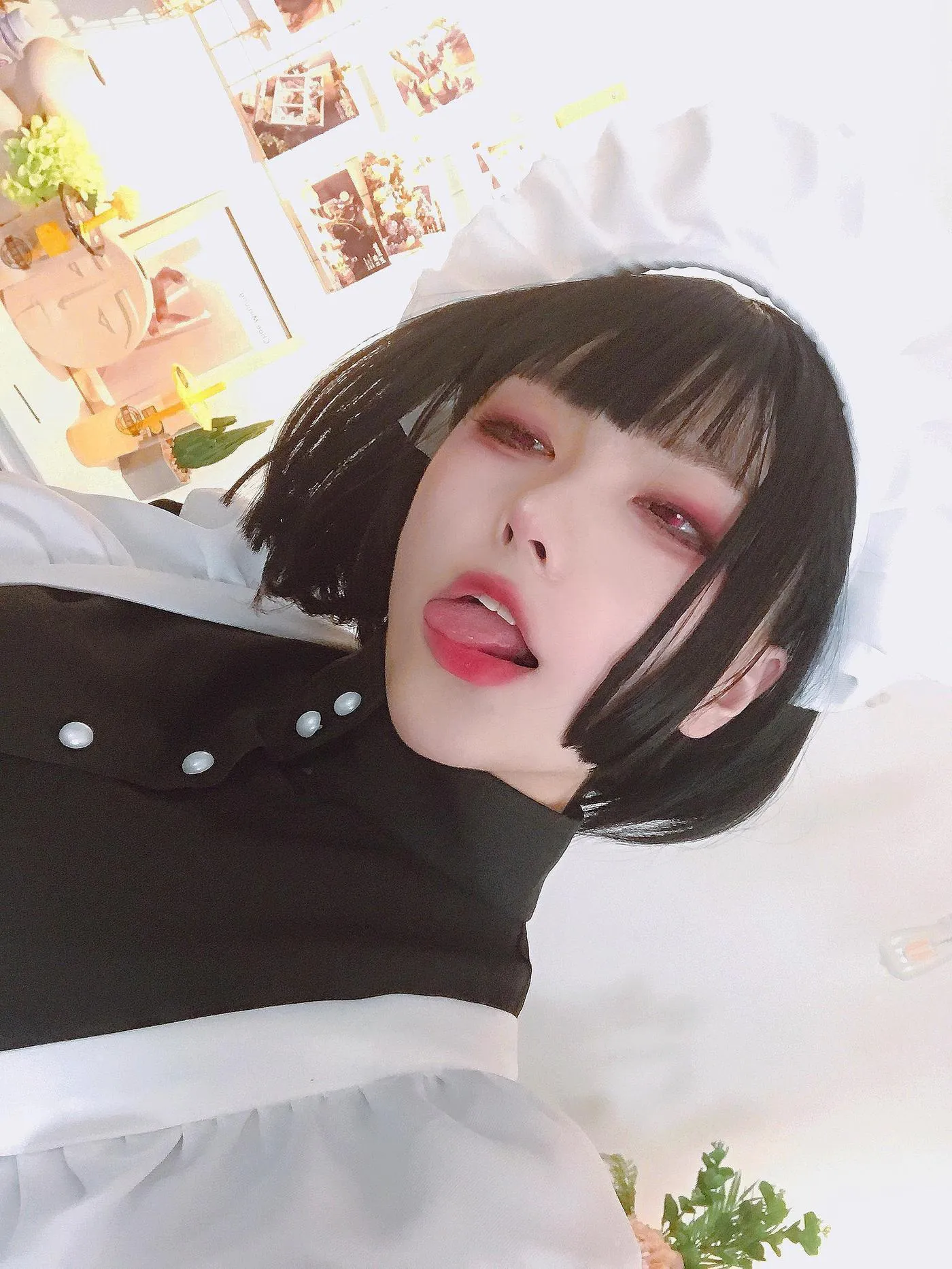 起司块wii – NO.06 仆系欲正装-棕透明装-自拍 [20P]插图7