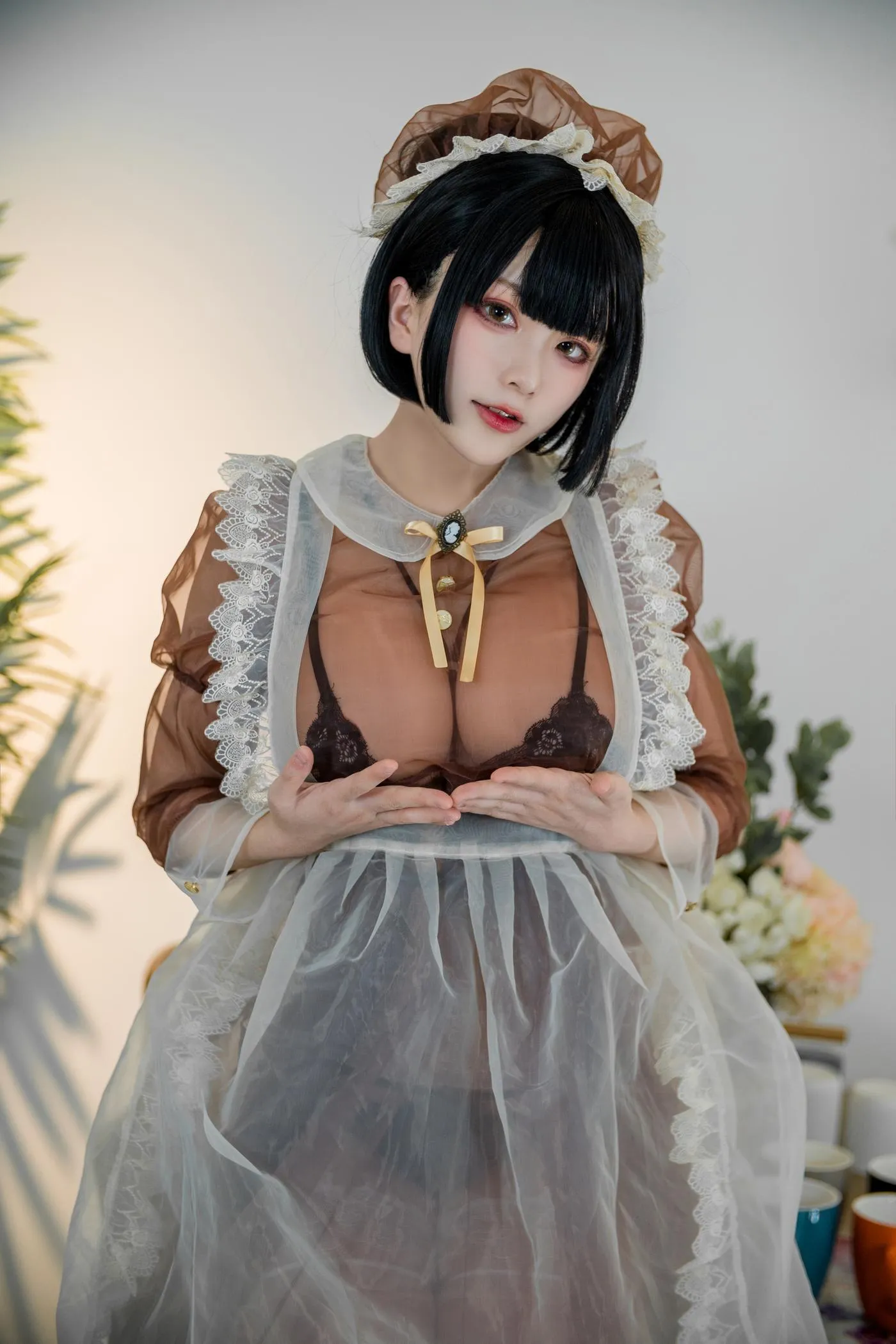 起司块wii – NO.06 仆系欲正装-棕透明装-高清 [57P]插图9