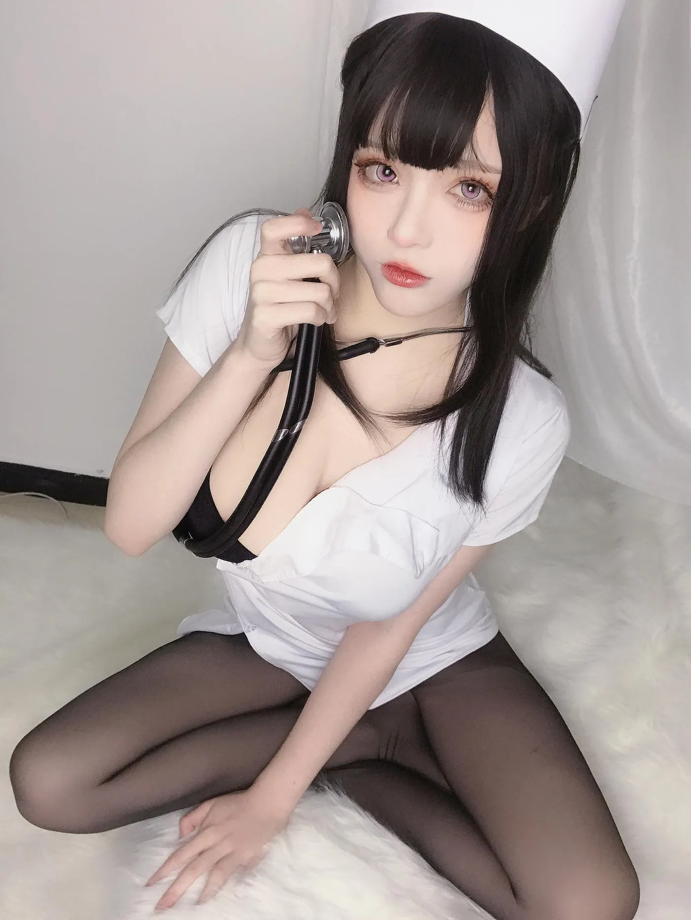 起司块wii – NO.10 白护士-自拍 [14P]插图9