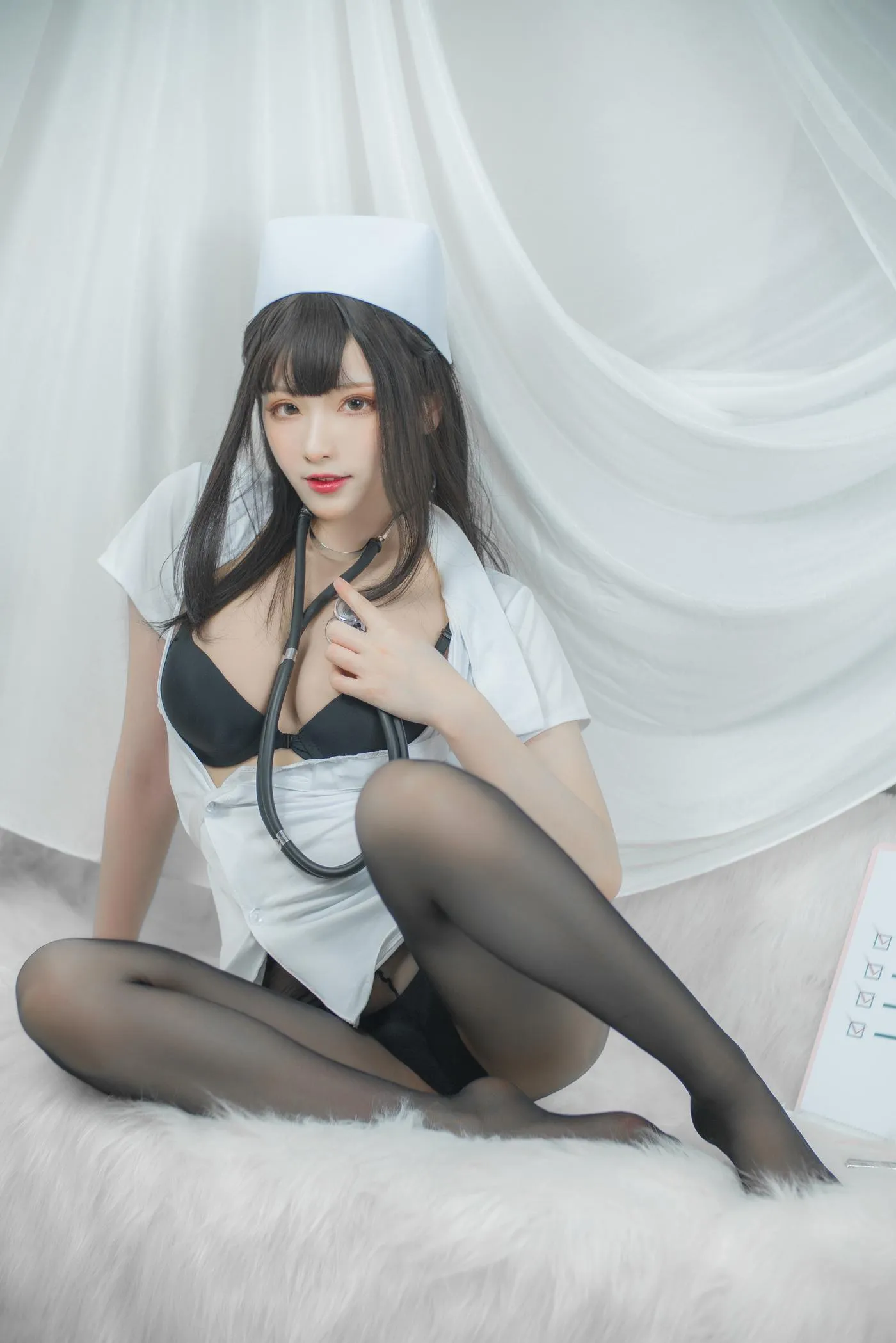 起司块wii – NO.10 白护士-高清 [47P]插图3