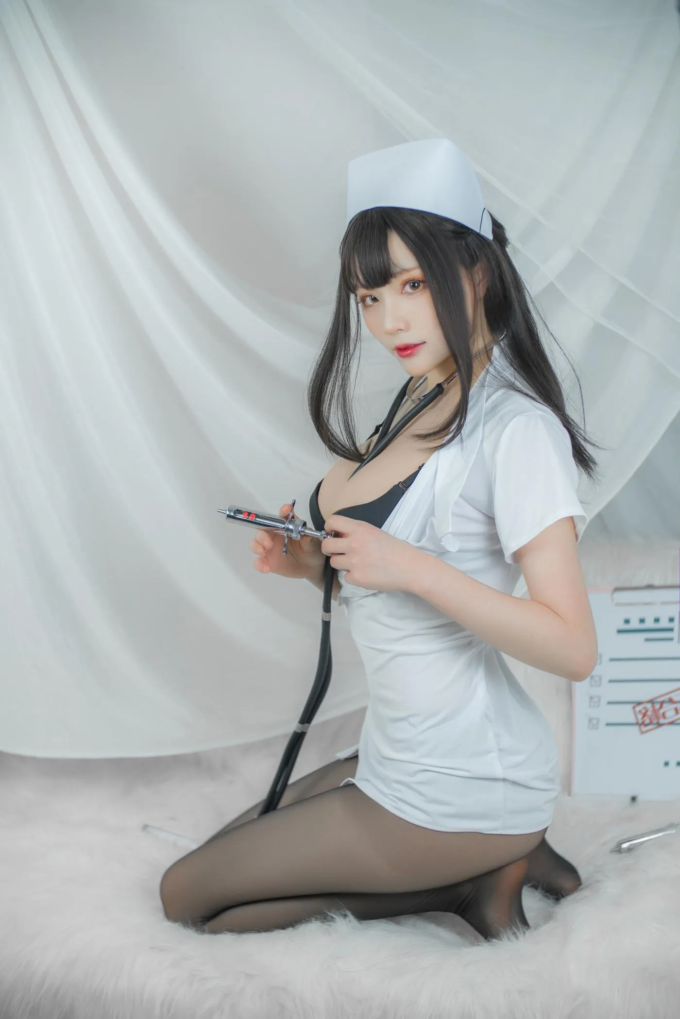 起司块wii – NO.10 白护士-高清 [47P]插图3