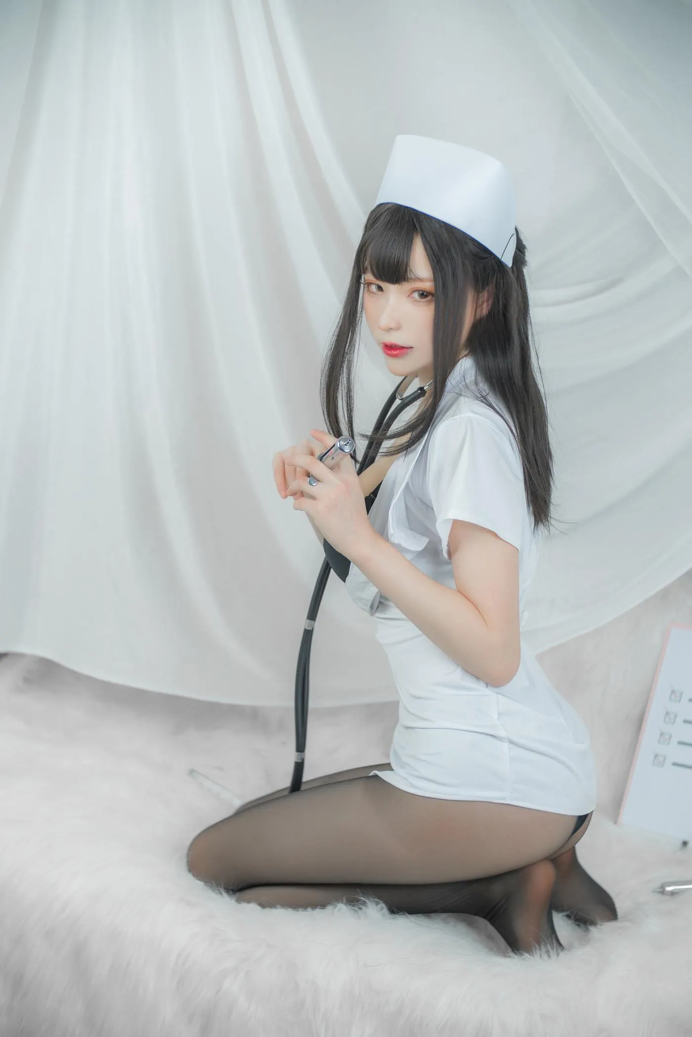 起司块wii – NO.10 白护士-高清 [47P]插图4