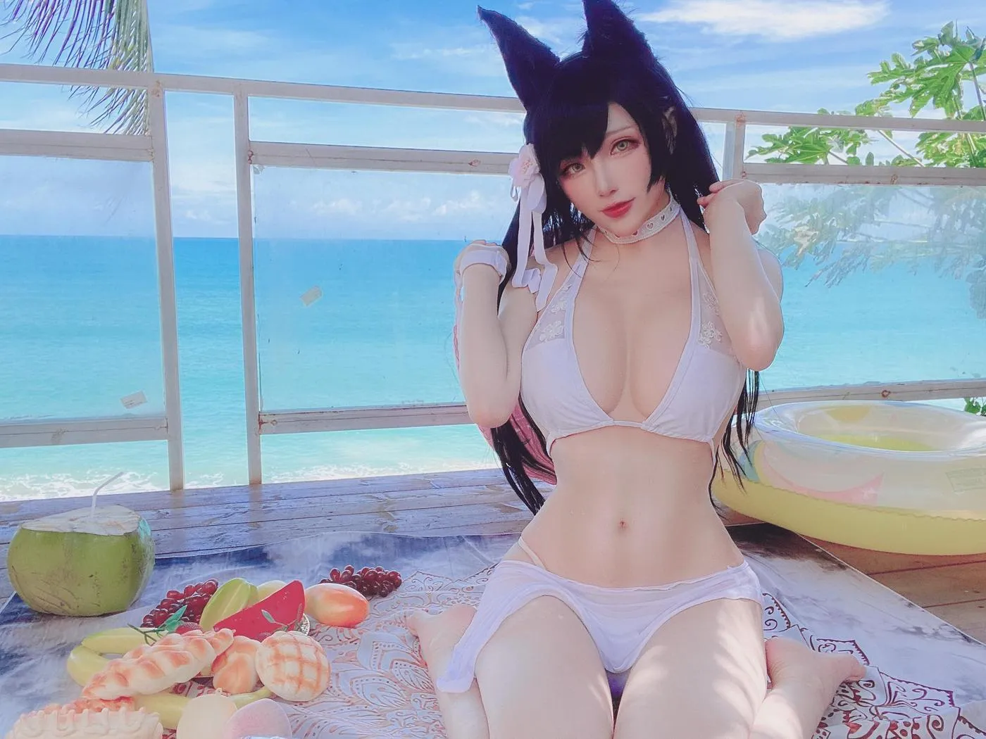 起司块wii – NO.15 爱宕泳装-自拍照 [9P]插图6