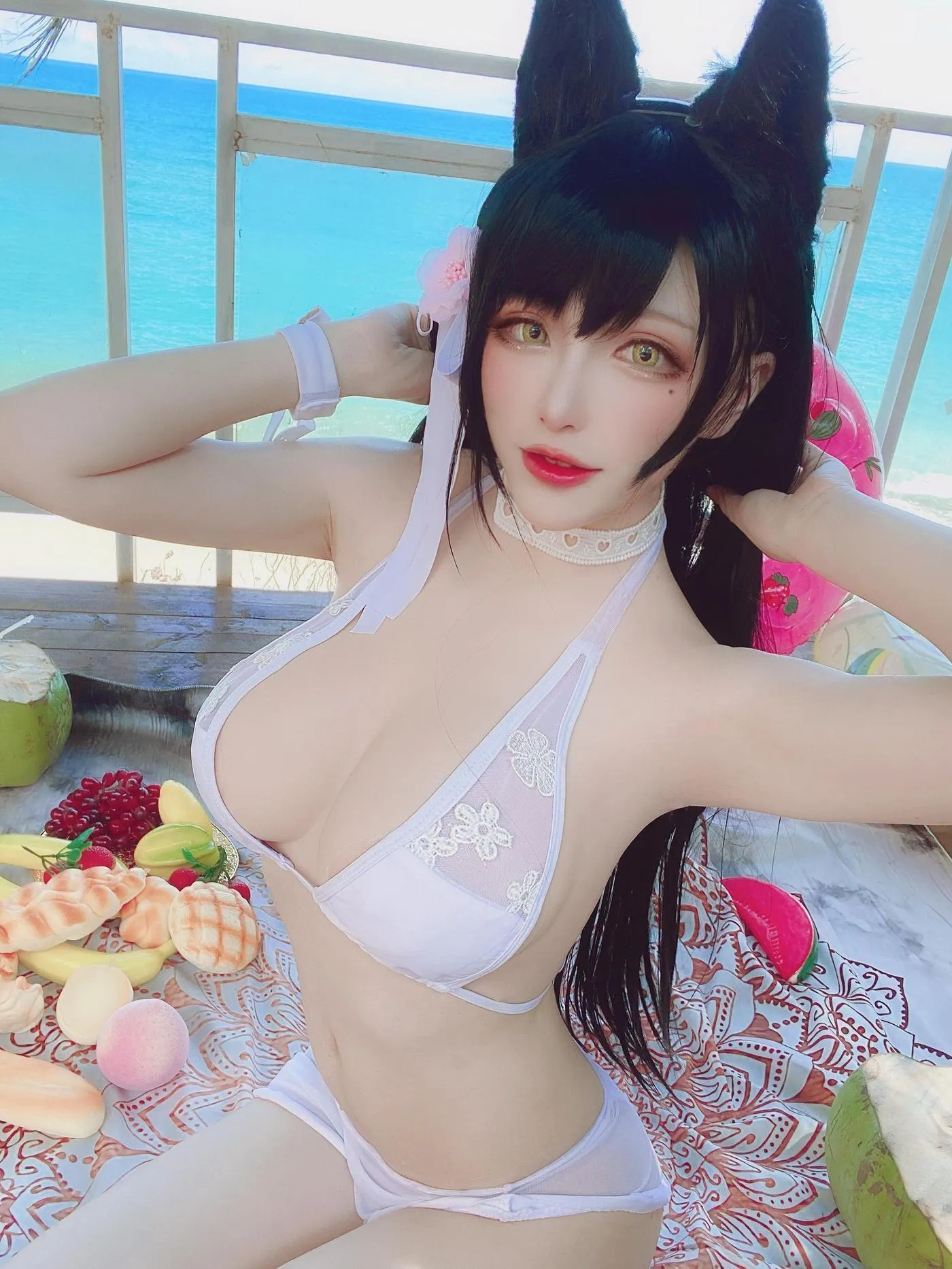 起司块wii – NO.15 爱宕泳装-自拍照 [9P]插图7