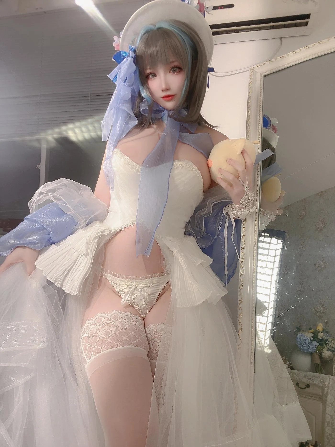 起司块wii – NO.33 柴郡礼服-自拍 [33P]插图5
