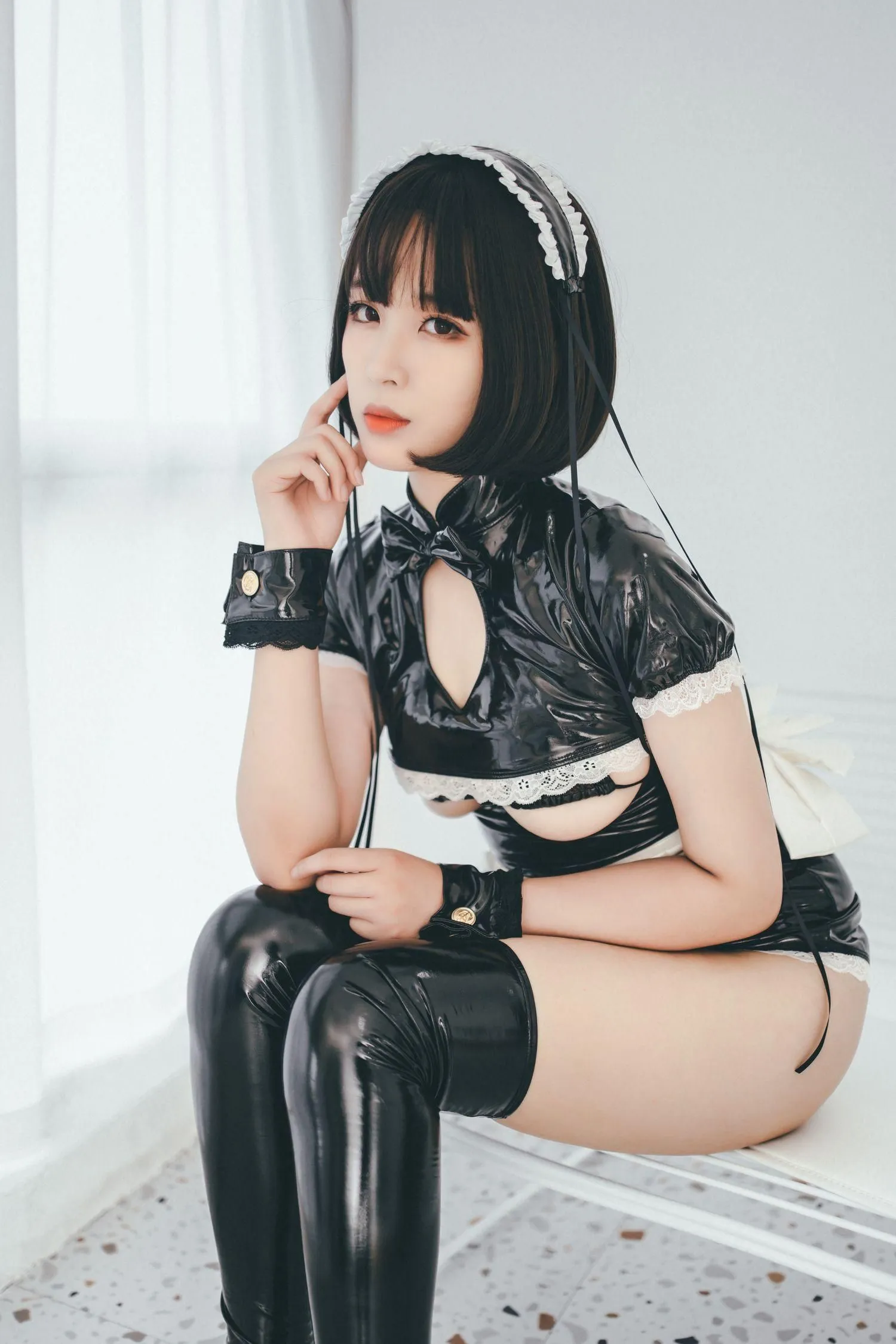 轩萧学姐 – NO.02 南半球女仆 [47P]插图3