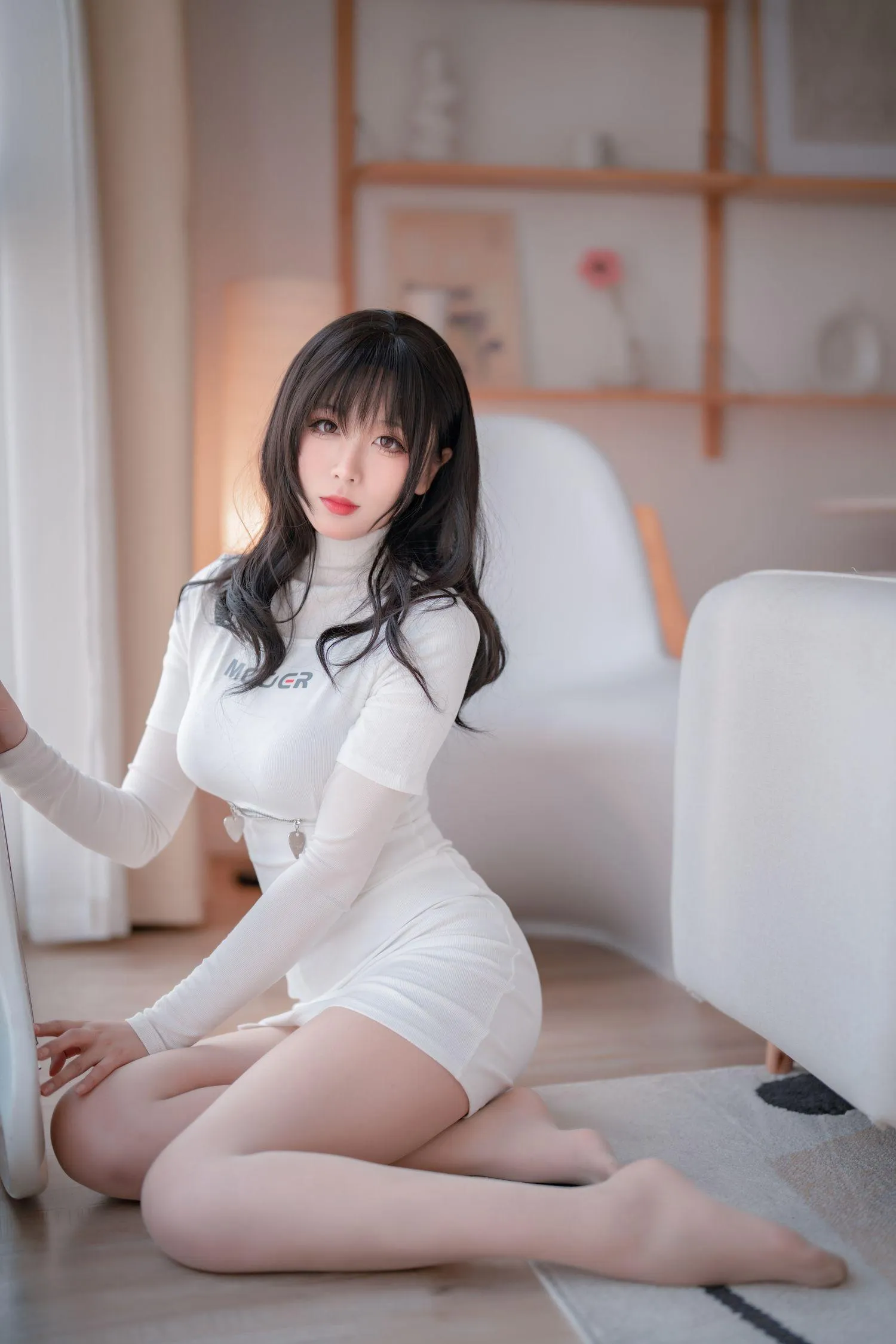 轩萧学姐 – NO.24 吉他妹妹肉丝套 [61P]插图9