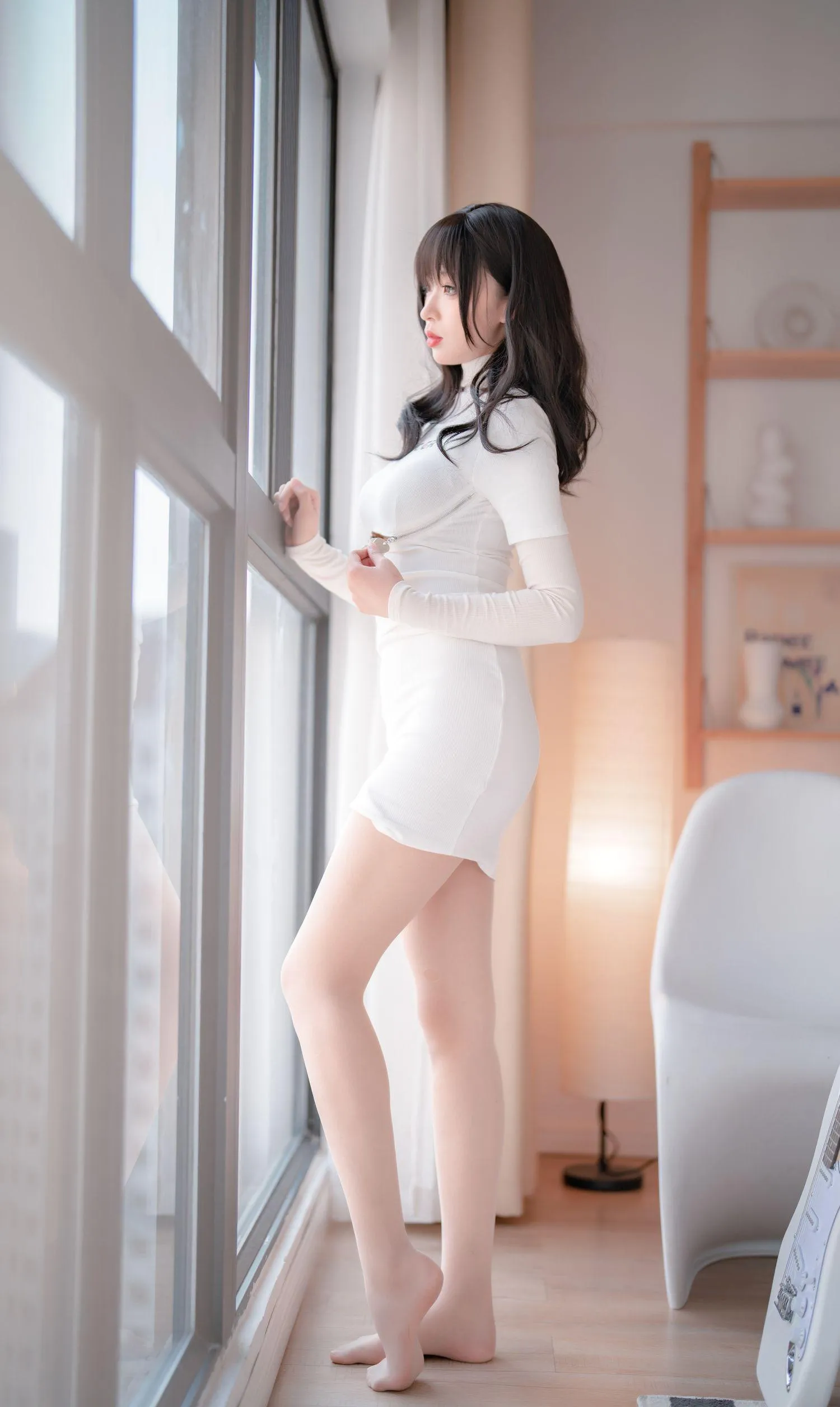 轩萧学姐 – NO.24 吉他妹妹肉丝套 [61P]插图8
