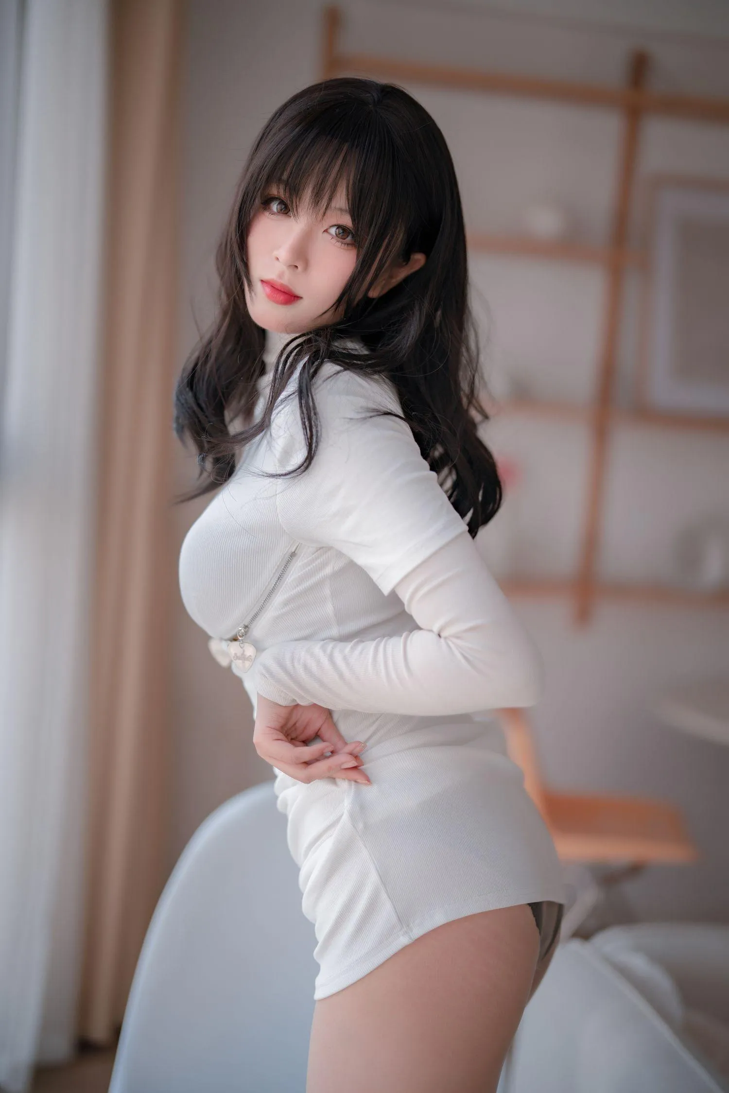 轩萧学姐 – NO.24 吉他妹妹肉丝套 [61P]插图3