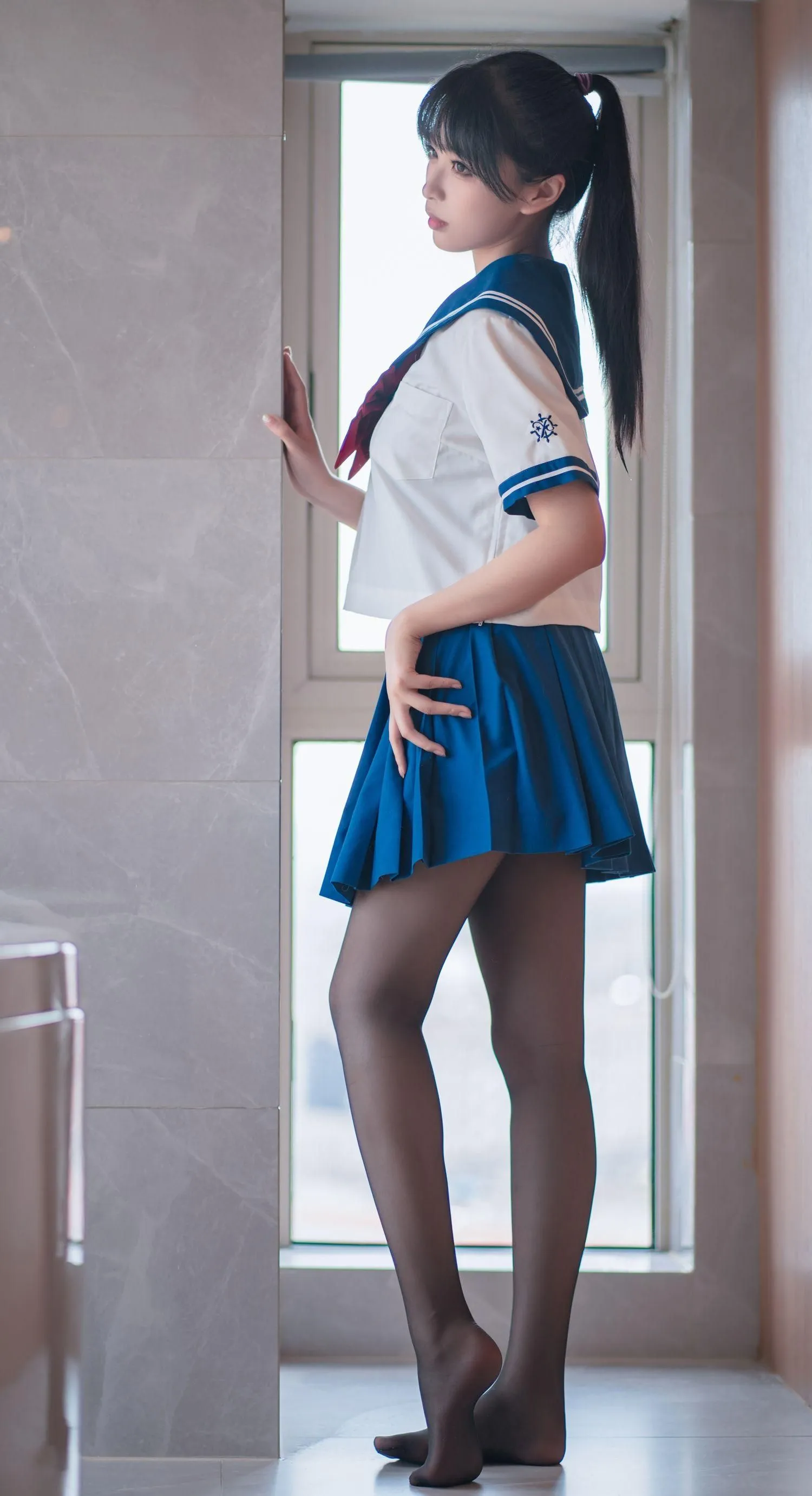 轩萧学姐 – NO.25 竞泳2 [88P]插图1