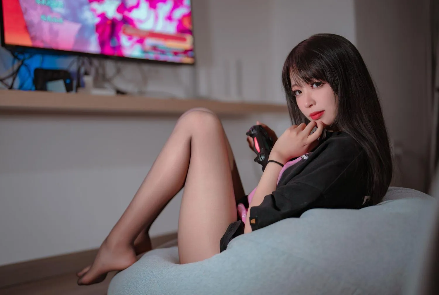 轩萧学姐 – NO.33 游戏时间 [31P]插图1